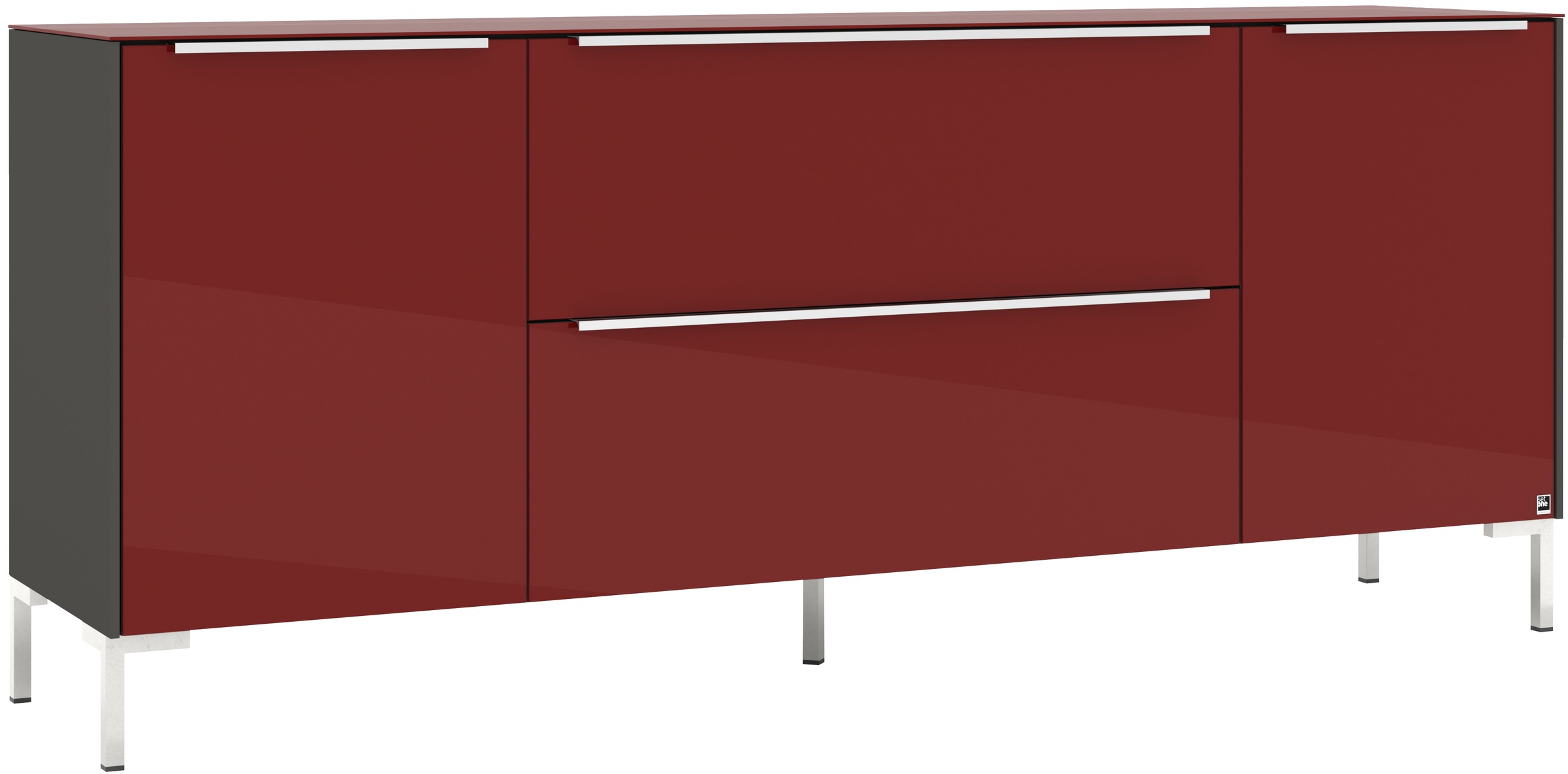 set one by Musterring Lowboard "Reno" 1 Stk. tlg. Mit Winkelfuß in diversen günstig online kaufen