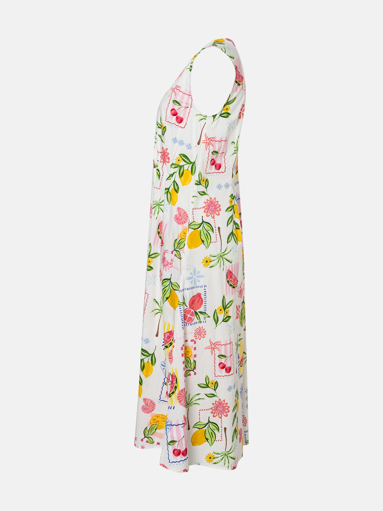 Lieblingsstück Sommerkleid »RosaleaL« Eingrifftaschen in Midi-Länge, Allover-Print
