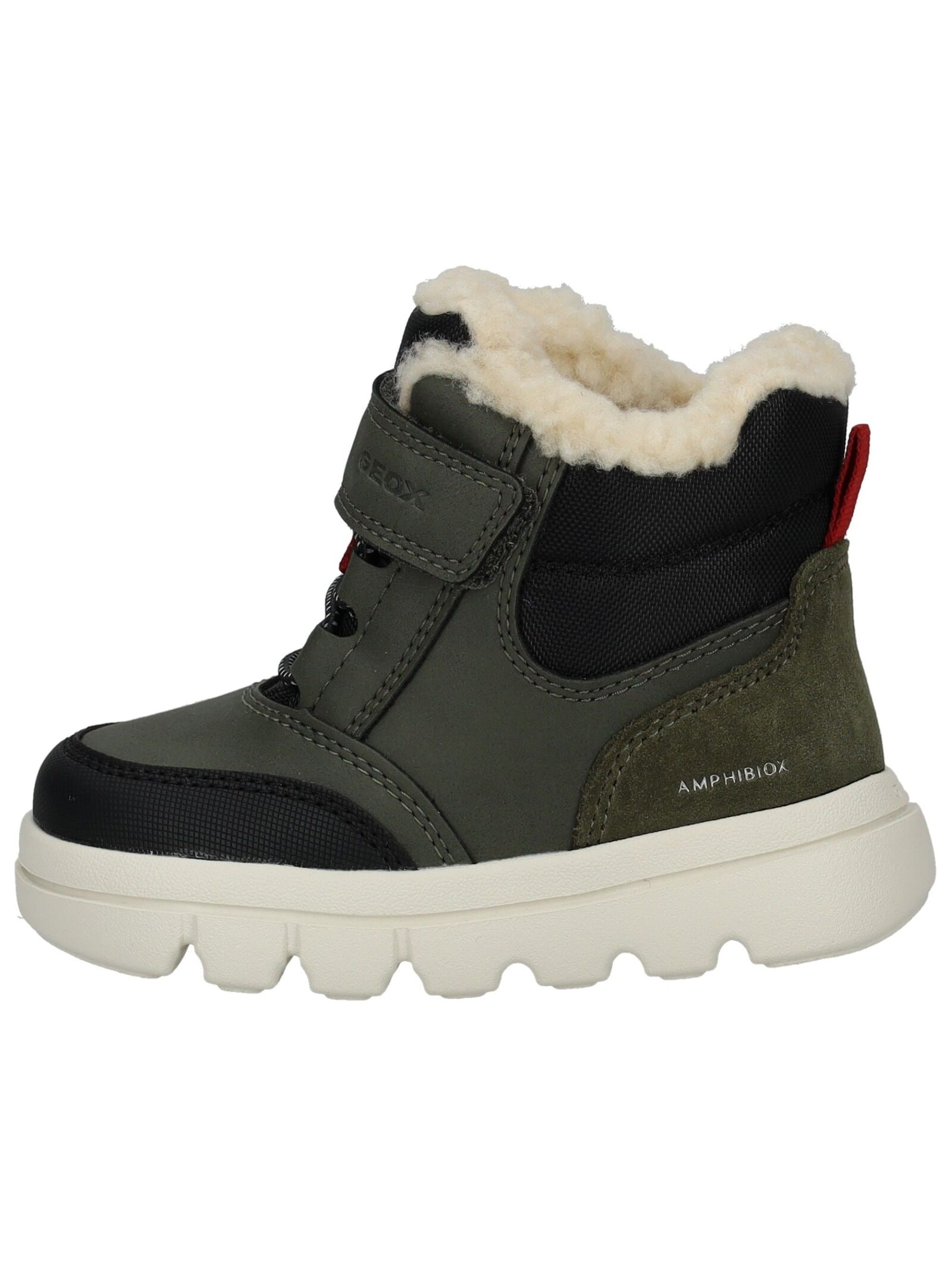 Geox Schnürstiefelette »Geox Stiefelette Leder/Textil«