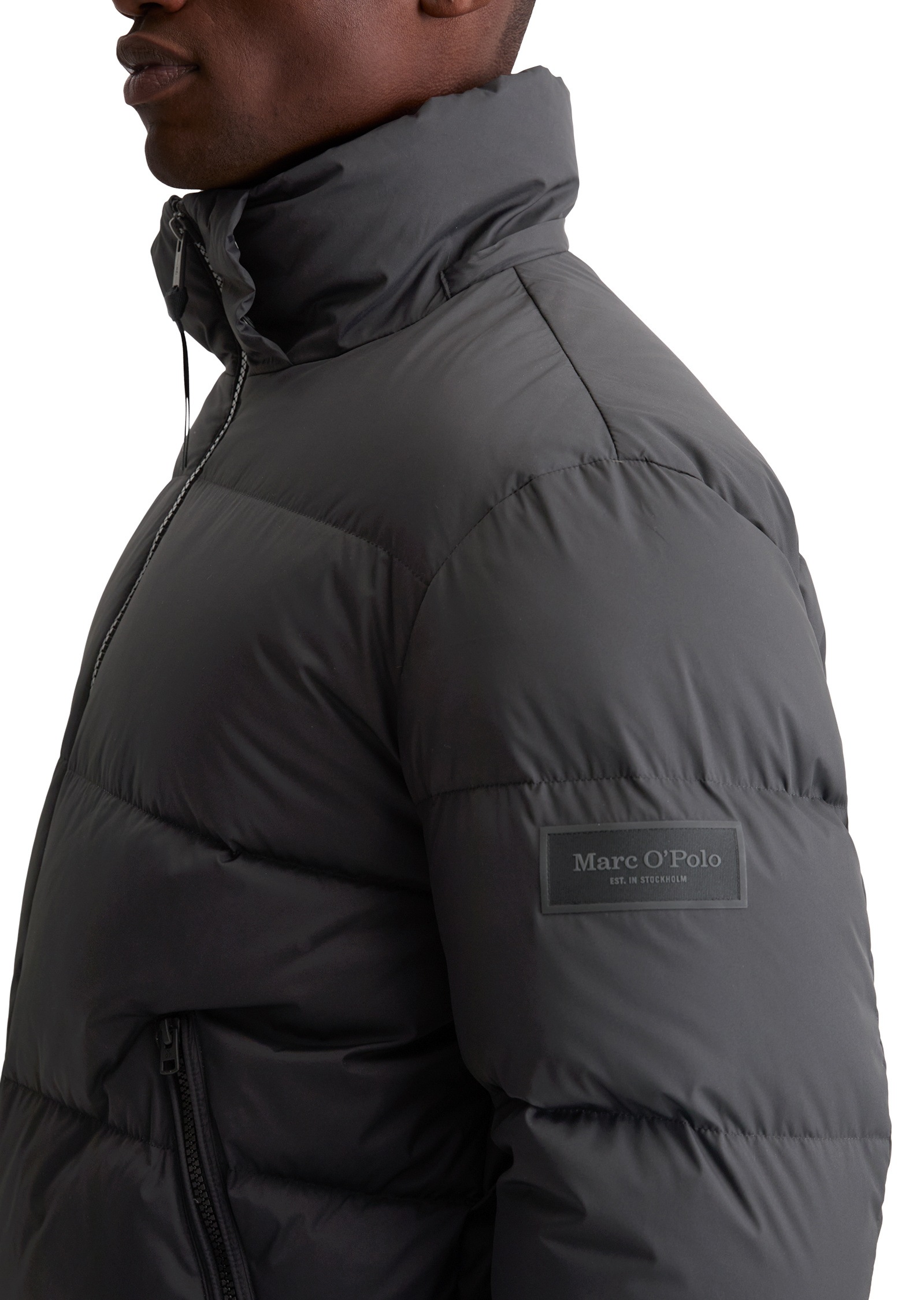 Marc O'Polo Outdoorjacke »mit abnehmbarer Kapuze«, ohne Kapuze