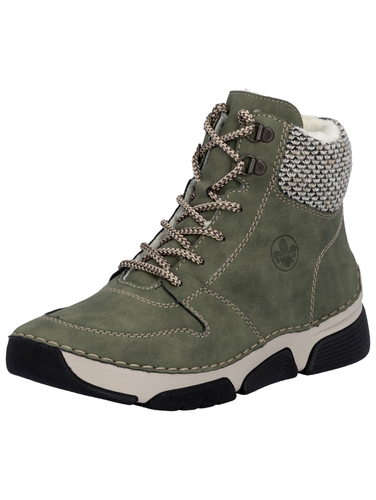 Rieker Schnürstiefelette "Rieker Stiefelette Lederimitat" günstig online kaufen