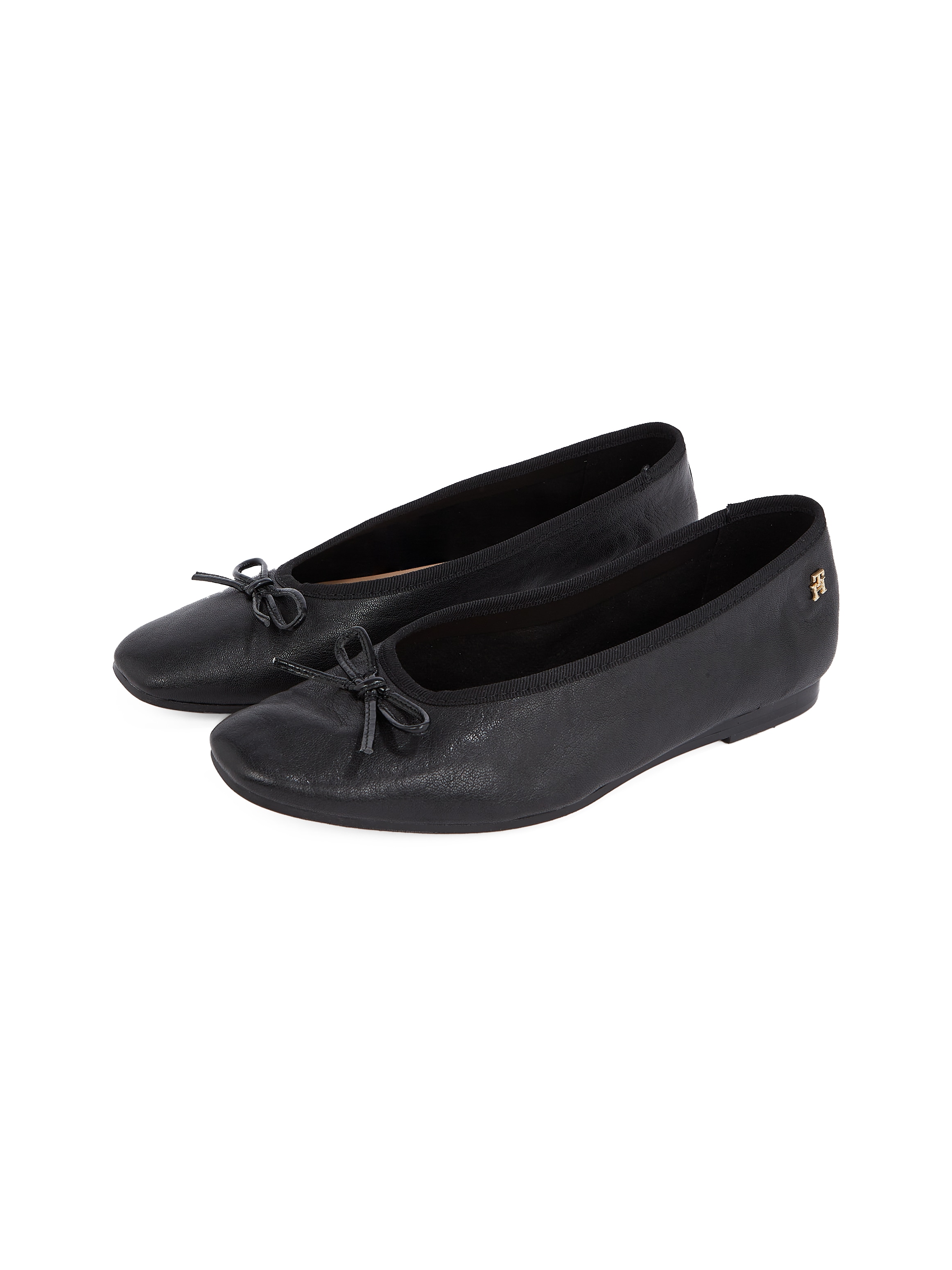 Ballerina »SOFT LEATHER BALLERINA BOW«, Businessschuh, Flats, Slipper, Schlupfschuh in...