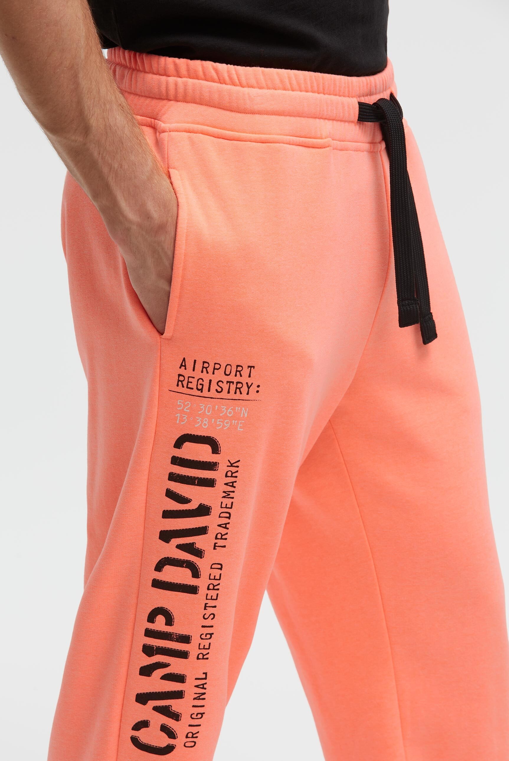 CAMP DAVID Sporthose  mit Elastikbund und Kordel