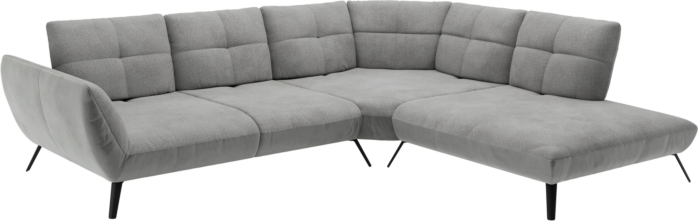 Places of Style Ecksofa »Mikado L-Form«, inkl. Sitztiefenverstellung und Armteilverstellung