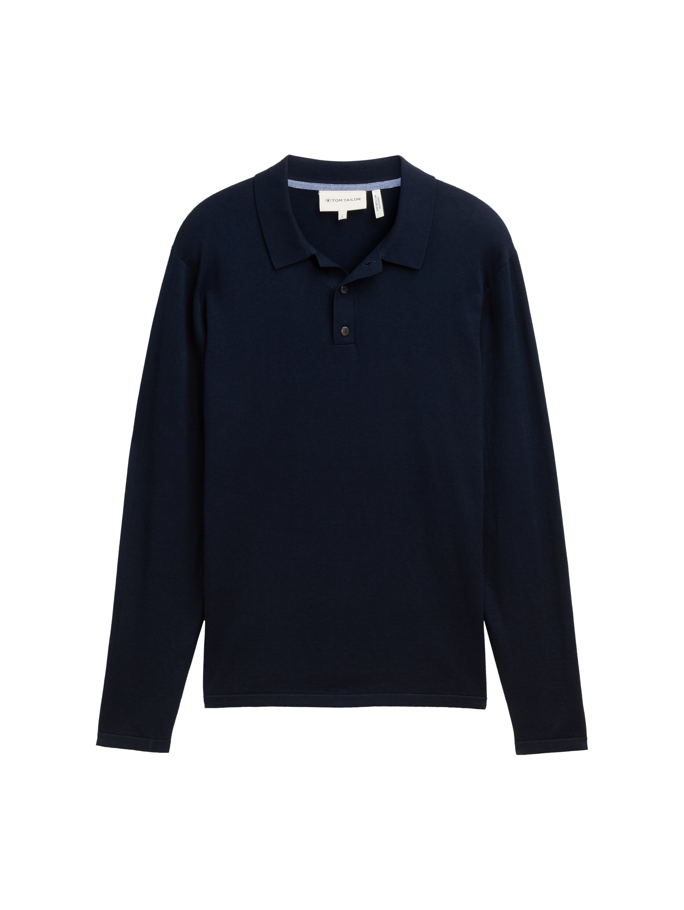 TOM TAILOR Polokragenpullover, mit Seide