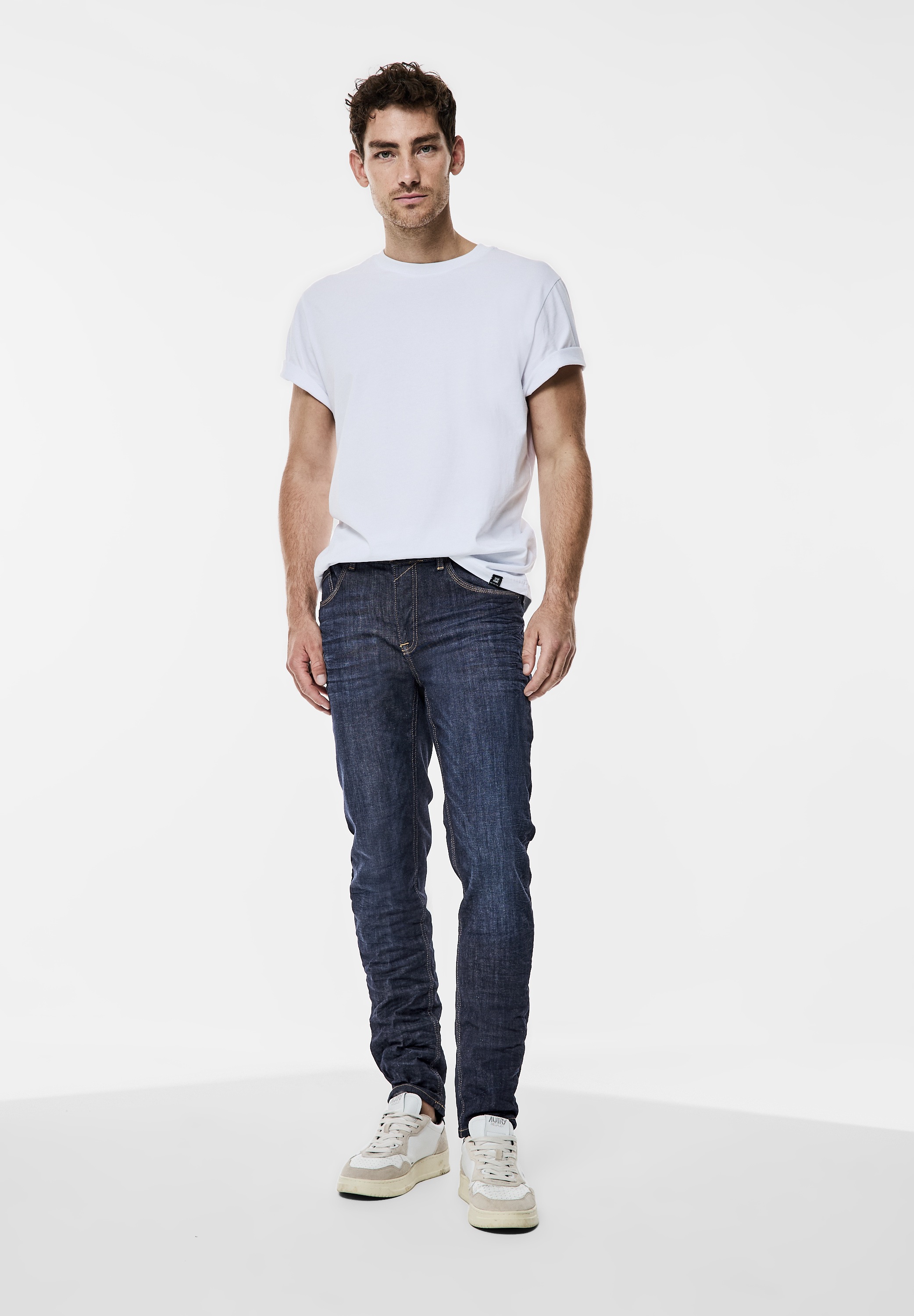 STREET ONE MEN Slim-fit-Jeans, Middle Waist