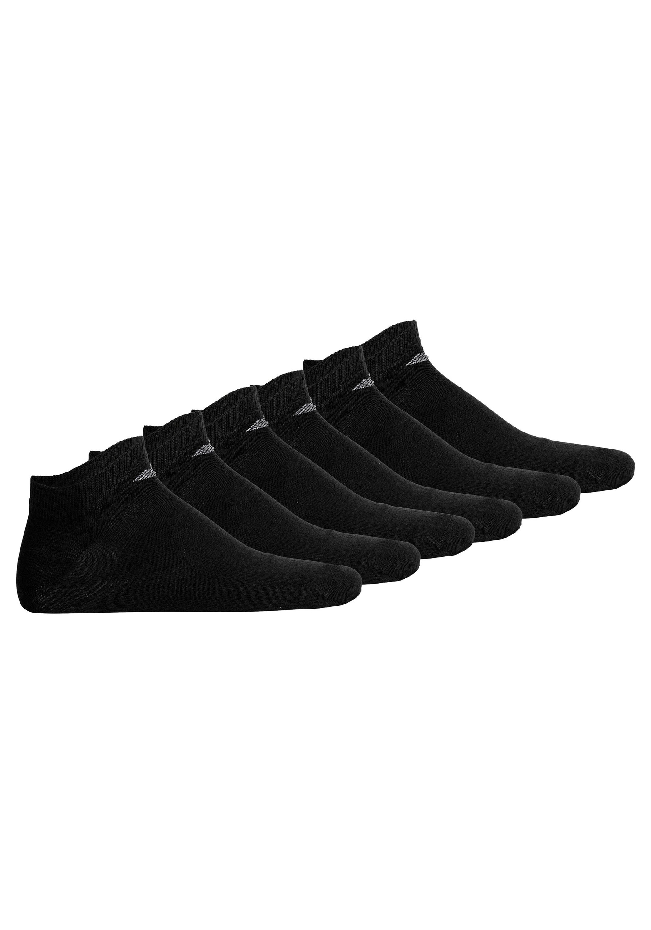 Emporio Armani Sneakersocken "Socken CASUAL COTTON 6P 6er Pack" 6 Paar tlg.