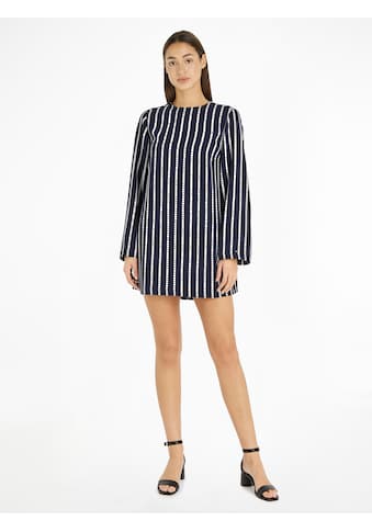 TOMMY HILFIGER Suknelė »ARGYLE dryžuotas CREPE SHIFT ...