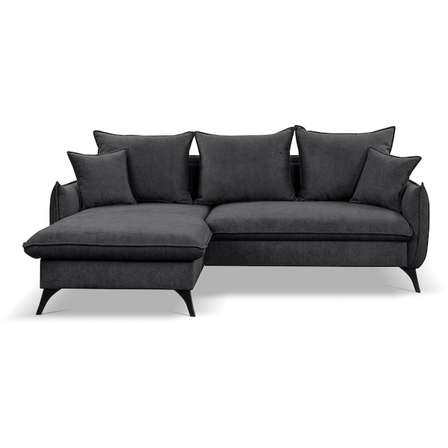 WERK2 Ecksofa »Modica«, Minimalistisches Ecksofa mit Schlaffunktion &  Bettkasten | BAUR