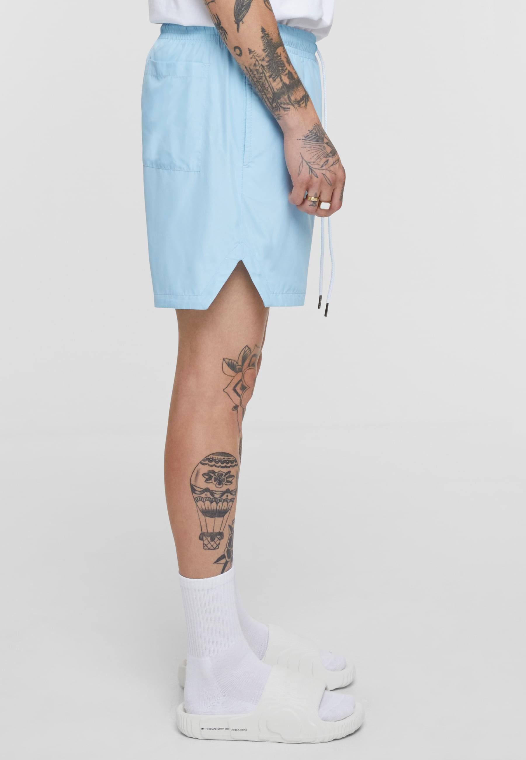 URBAN CLASSICS Shorts »Urban Classics Herren Basic Running Shorts«, (1 tlg.)