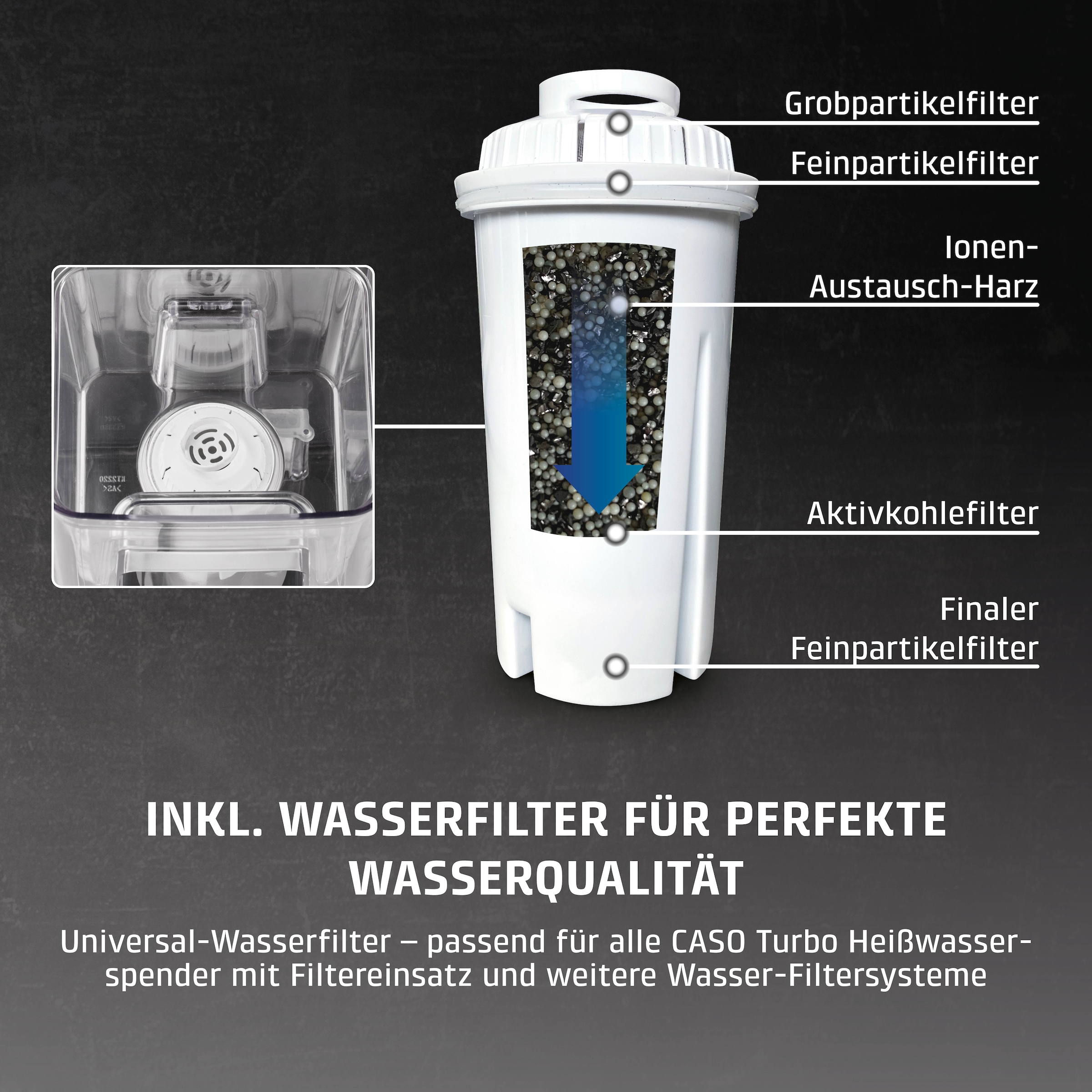 Caso Heißwasserspender »1879 HW 660« 2,7 l 2600 W