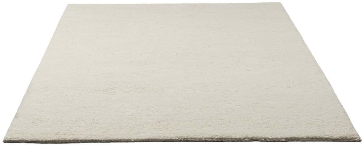 OTTO home Wollteppich "Mohan, handgeknüpft" rechteckig 25 mm Höhe echter Berber aus Marokko, reine Wolle, Woll-Shaggy, Wohnzimmer