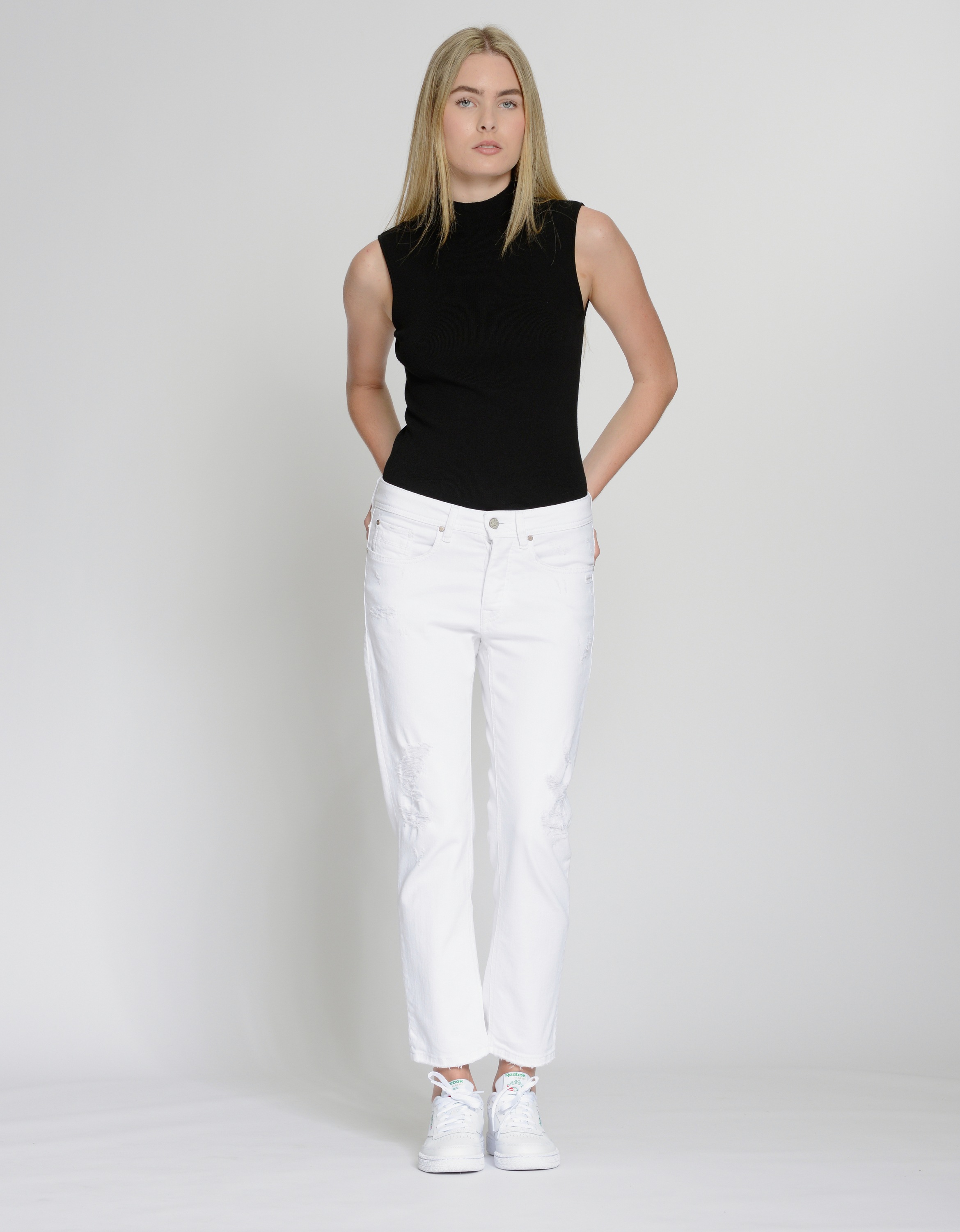 GANG Boyfriend-Jeans "GANG Jeans Boyfriend 94NICA CROPPED" günstig online kaufen