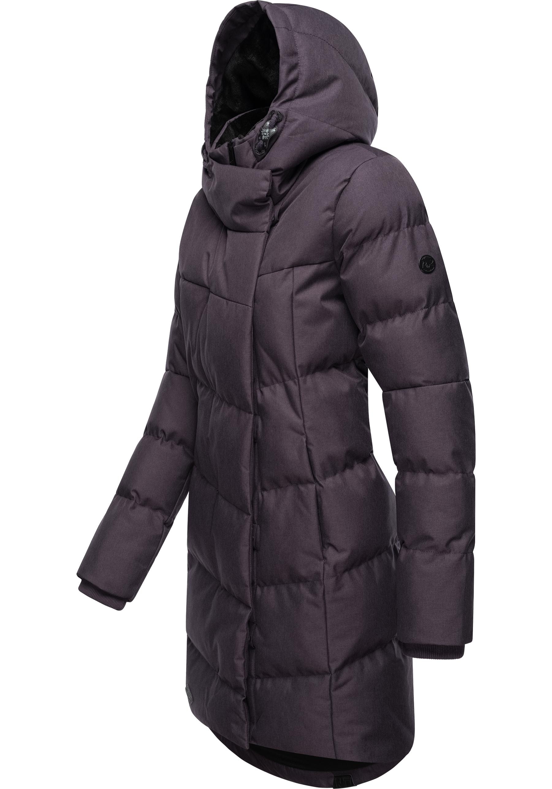 Ragwear Wintermantel »Pavla«, stylischer Winterparka mit Teddyfutter und Kapuze