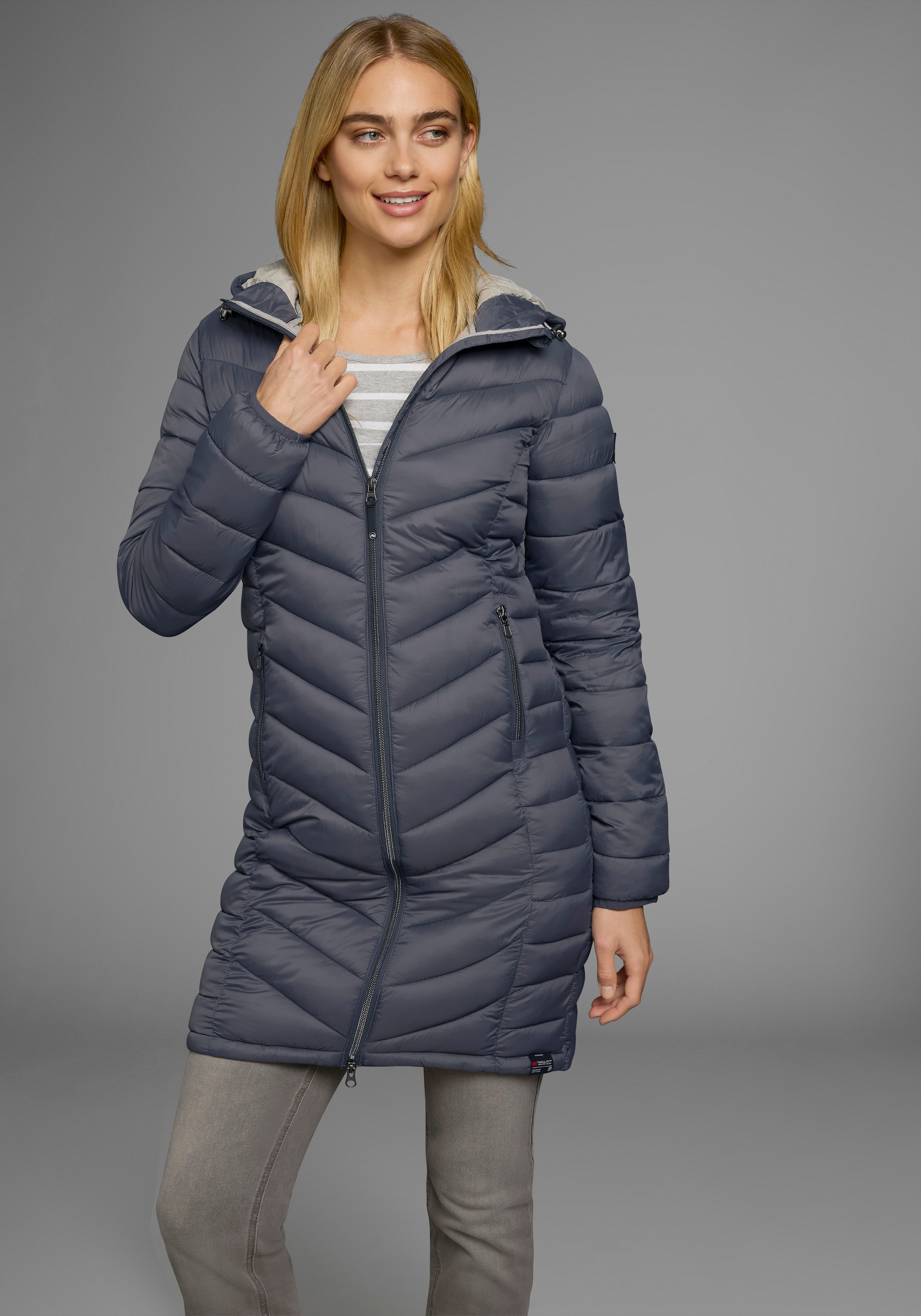 Polarino Steppmantel besonders leicht mit großem Wärmerückhaltevermögen, Üb günstig online kaufen