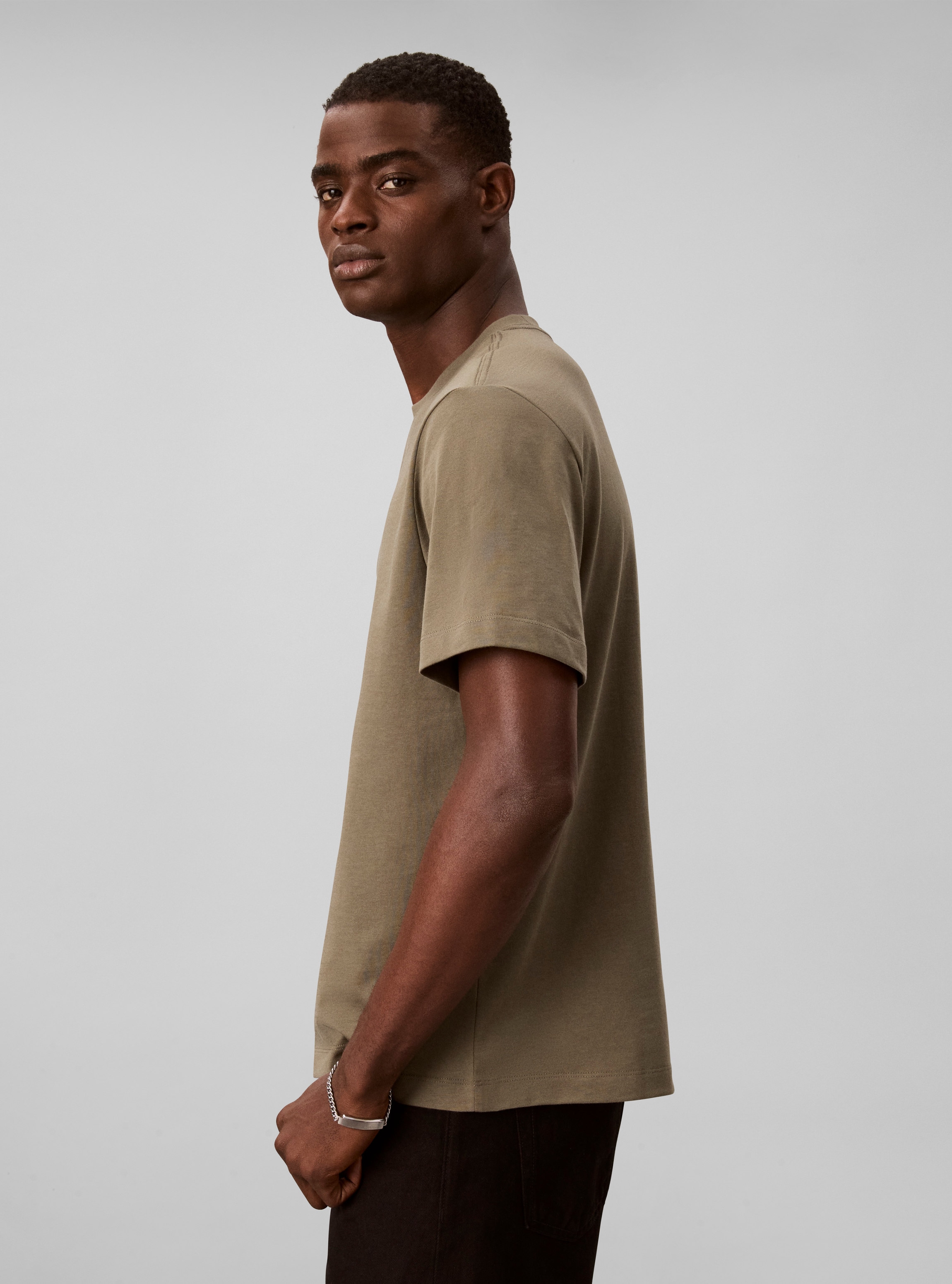 Calvin Klein Jeans T-Shirt Rundhalsausschnitt, Regular Fit, Logo-Print