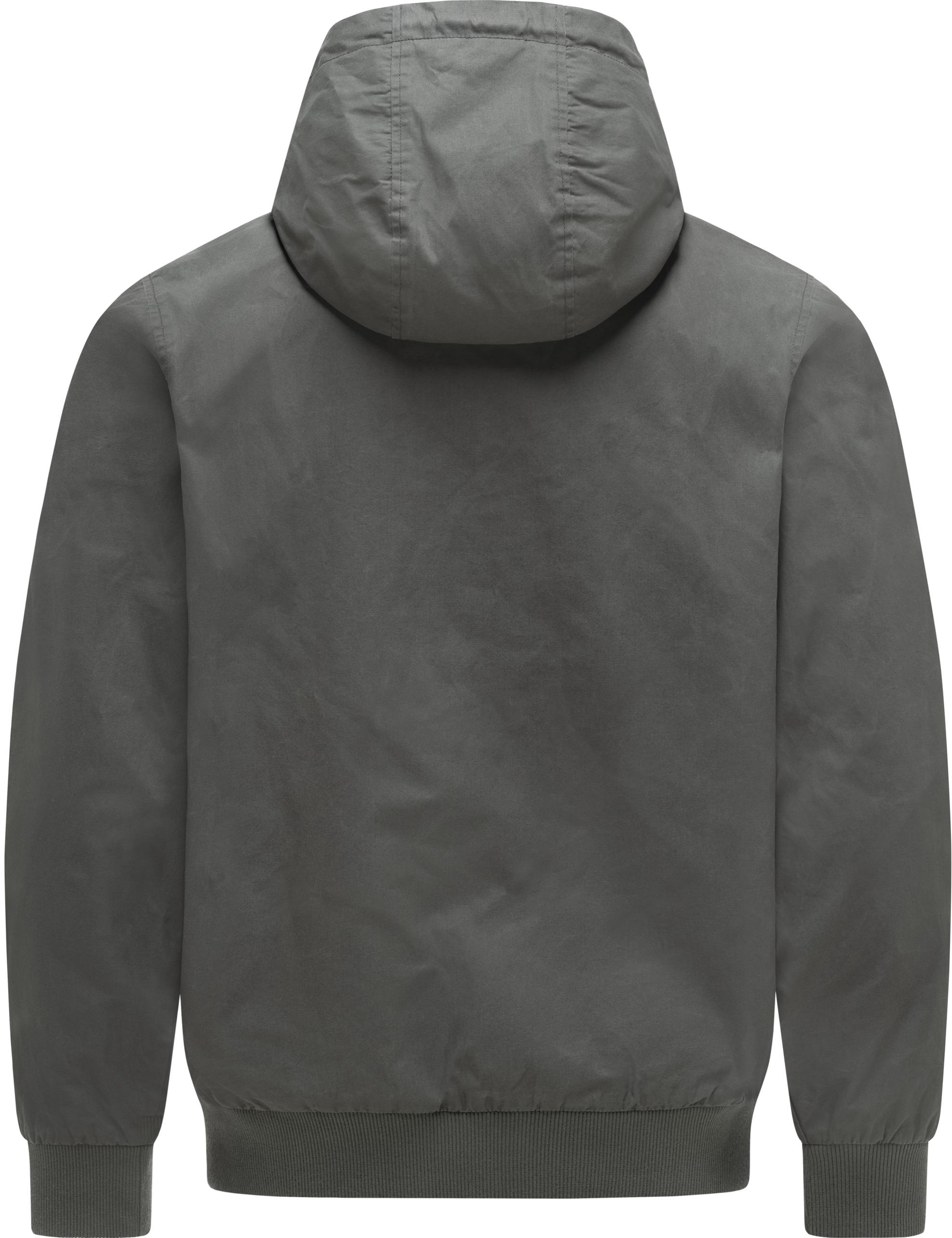 Outdoorjacke RAGWEAR "Stewie Vintage", Herren, Gr. 4XL (60), stein, Obermaterial: 100% Baumwolle; Futter: 100% Polyester, gerade hüftbedeckend, hoch geschlossener Ausschnitt, Ärmel ohne Ärmelschlitz Rippstrickbündchen, Jacken Outdoorjacke, stylische Herre 2