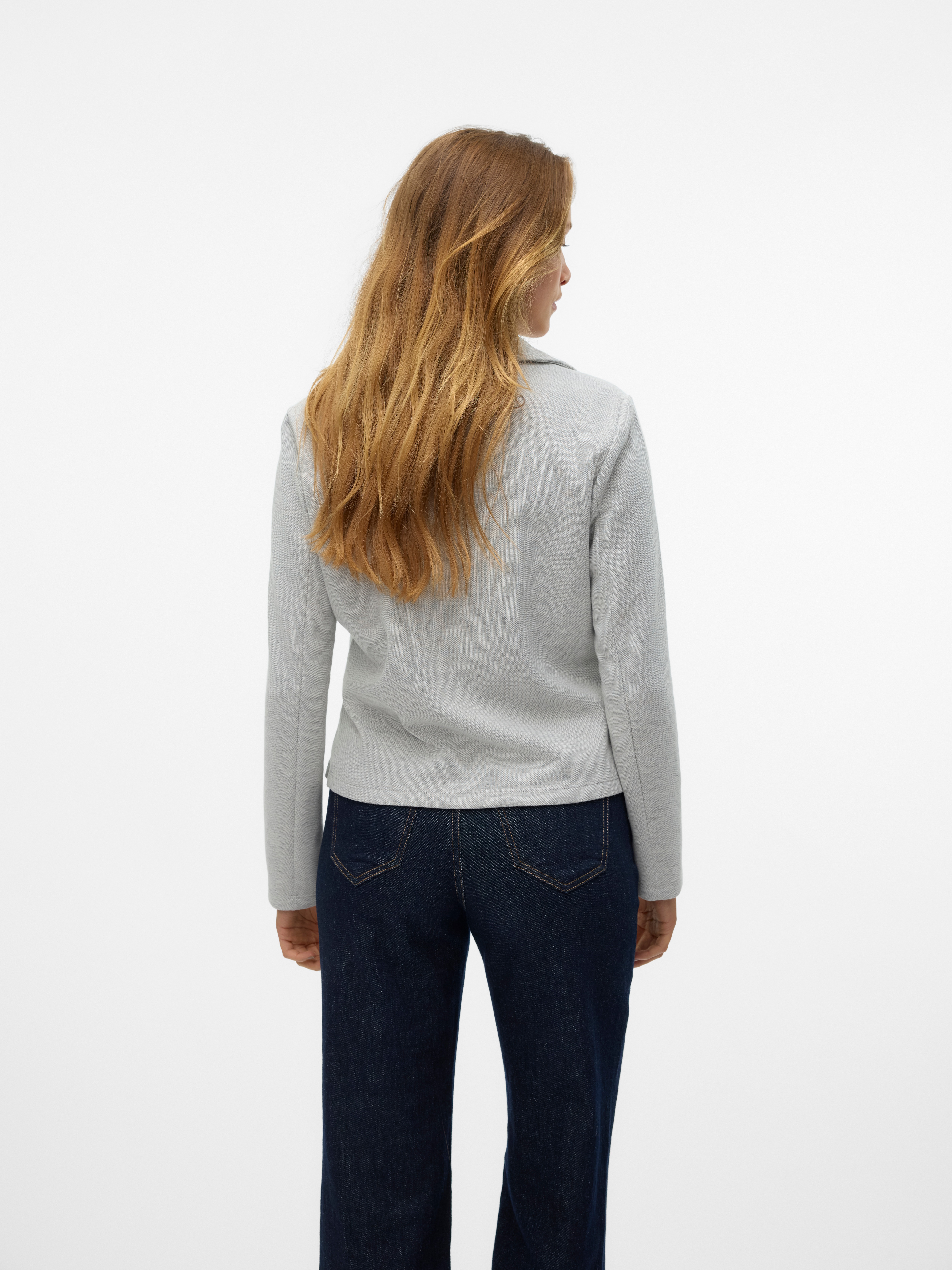 Thumbnail - Vero Moda Jerseyblazer "VMEMMA LS BLAZER JRS NOOS" Einreiher