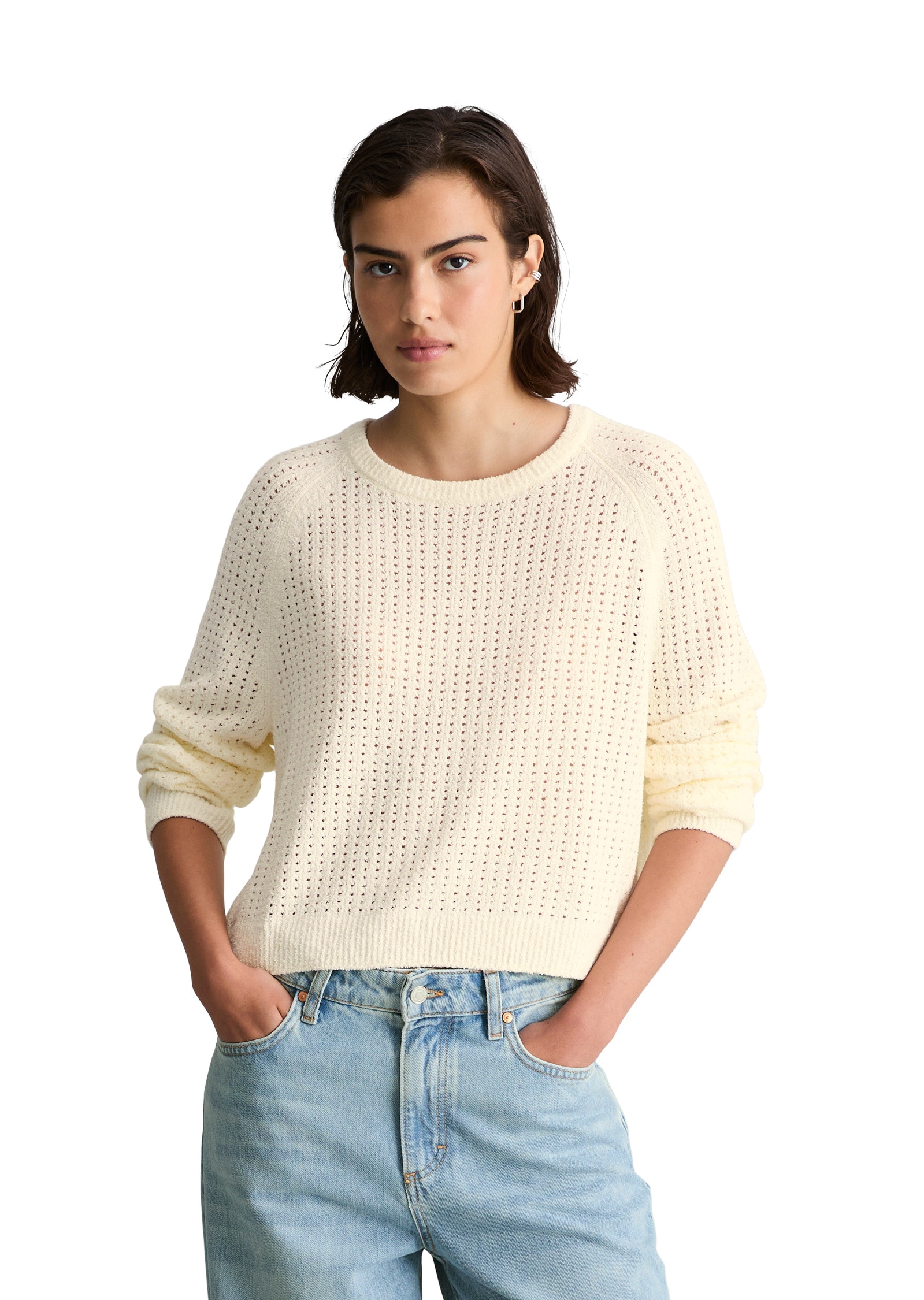 Marc OPolo DENIM Strickpullover "aus weichem Organic Cotton-Mix"