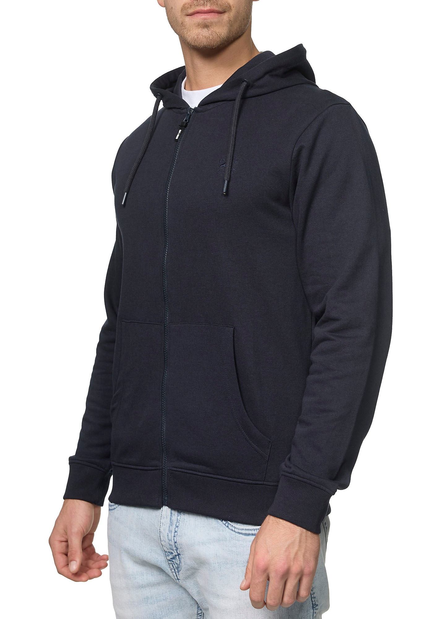 Indicode Kapuzensweatjacke "INWalton" günstig online kaufen