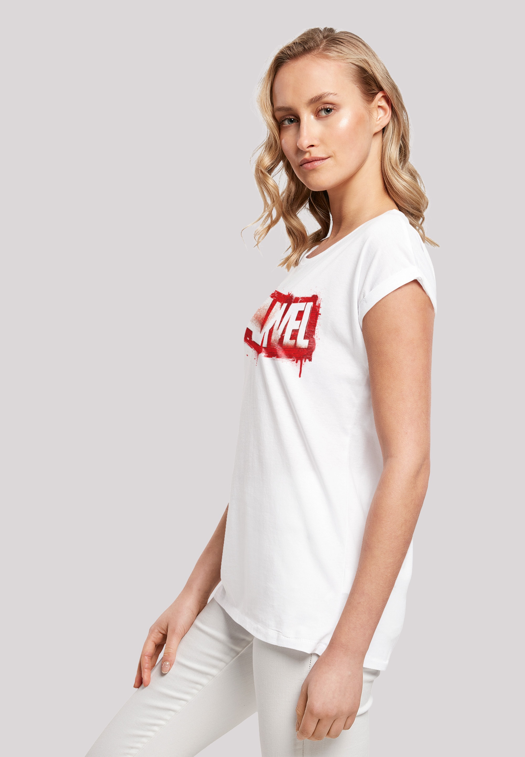 F4NT4STIC T-Shirt »Marvel Spray Logo«, Print