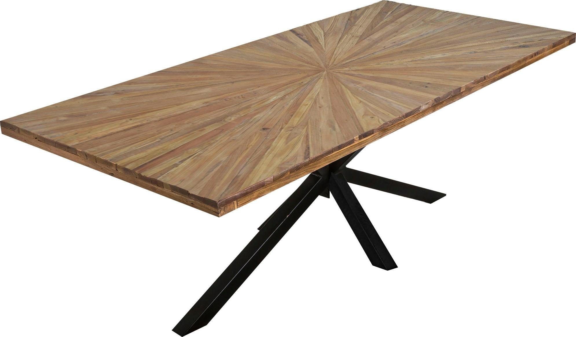 SIT Esstisch "Tops&Tables", aus recyceltem Altholz Teak günstig online kaufen