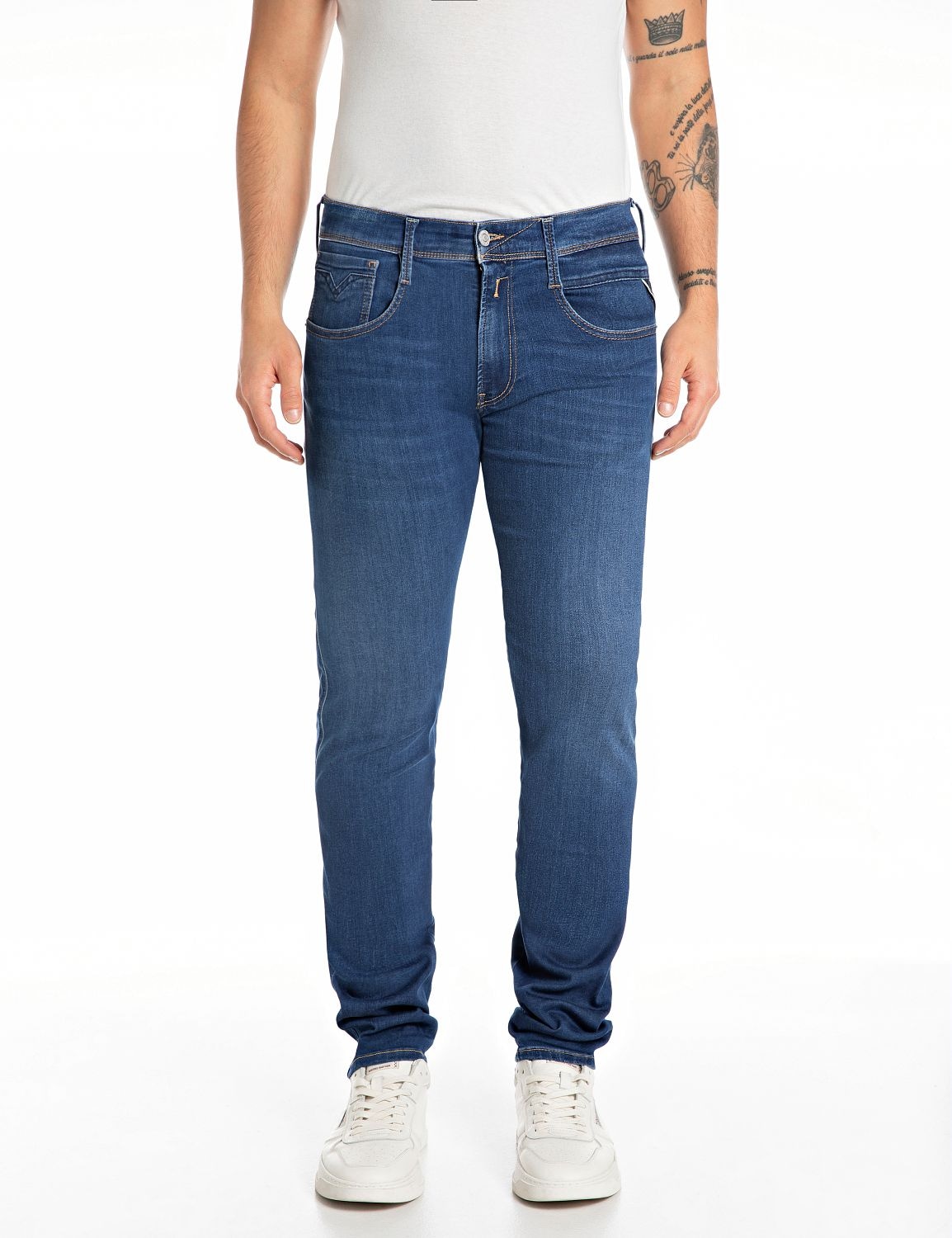 Replay Slim-fit-Jeans "Anbass" günstig online kaufen