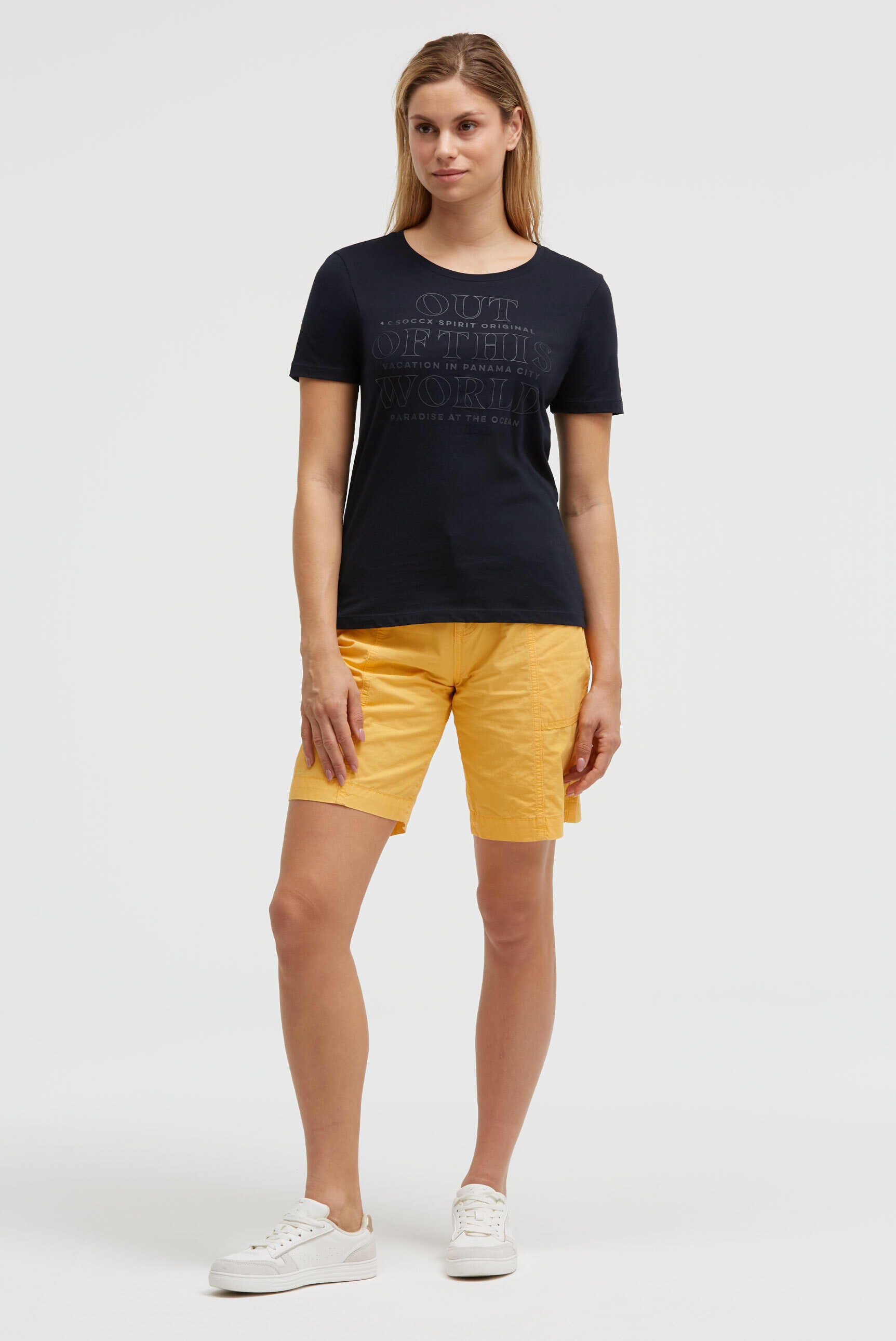 SOCCX Rundhalsshirt mit Necktape
