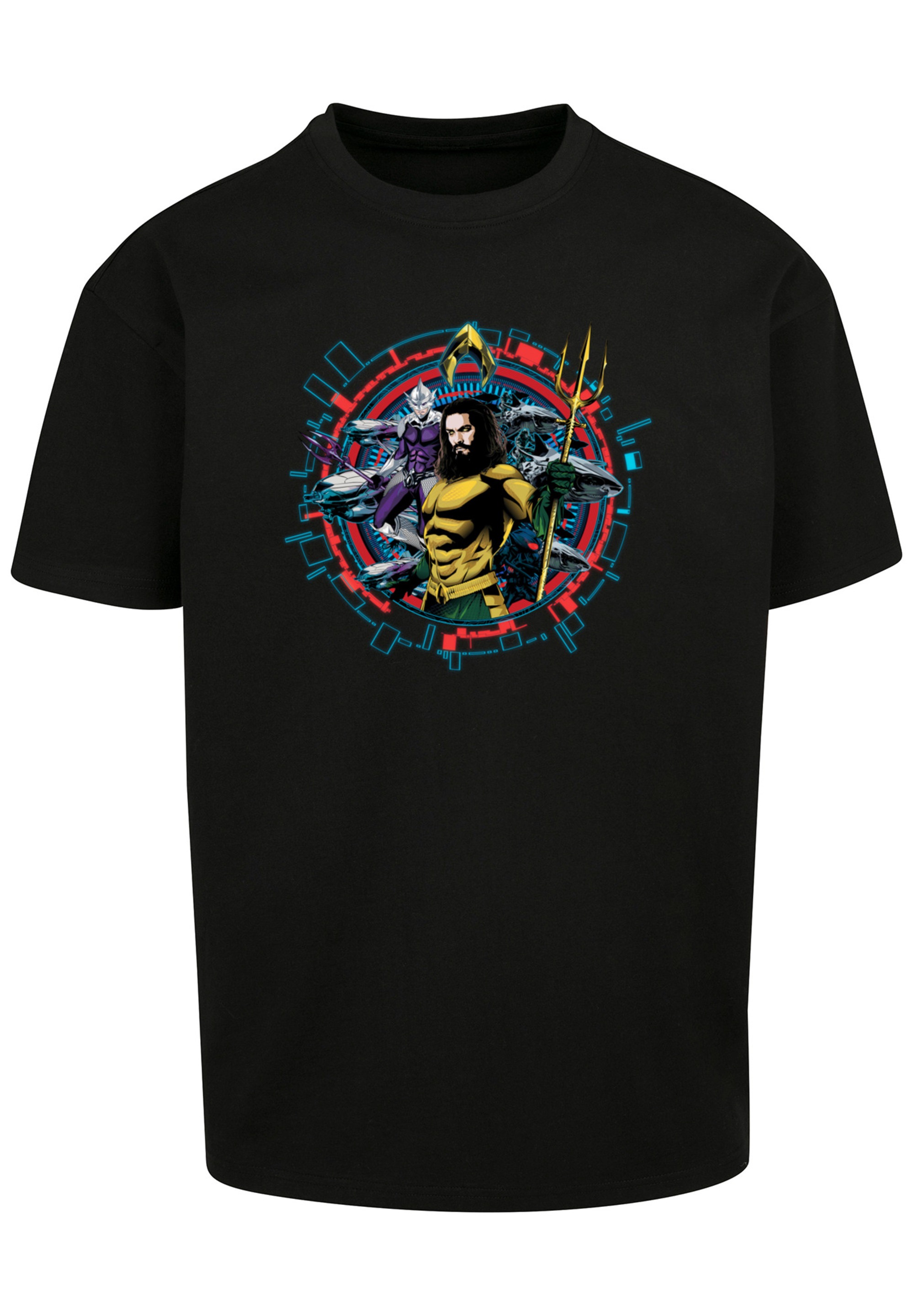 F4NT4STIC T-Shirt »DC Comics Aquaman Circular Crest«, Print