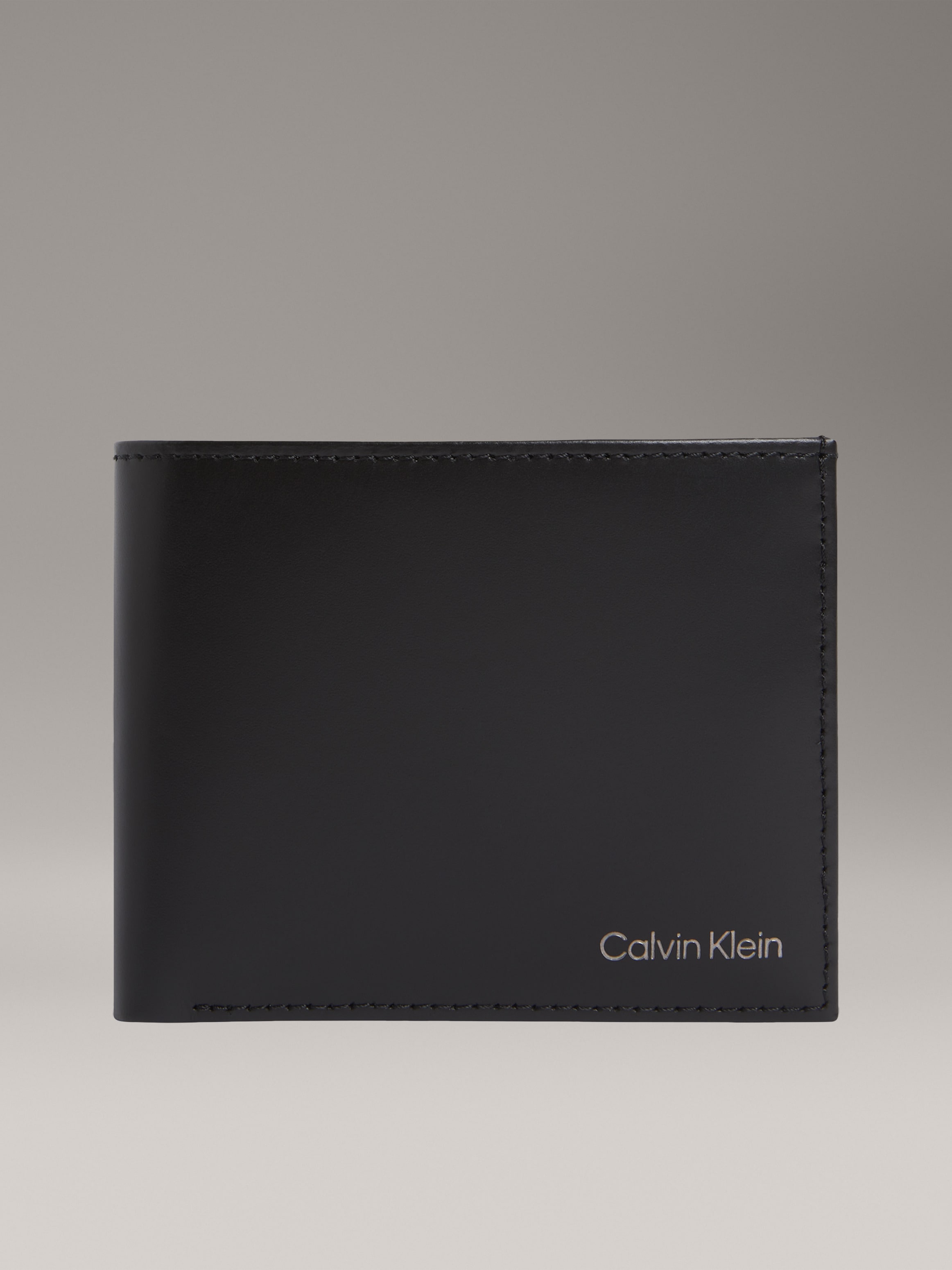 Calvin Klein Geldbörse »CK SMTH BLLFLD W/ CN«, Geldbeutel, Herren Portemonnaie mit Logo-Schriftzug