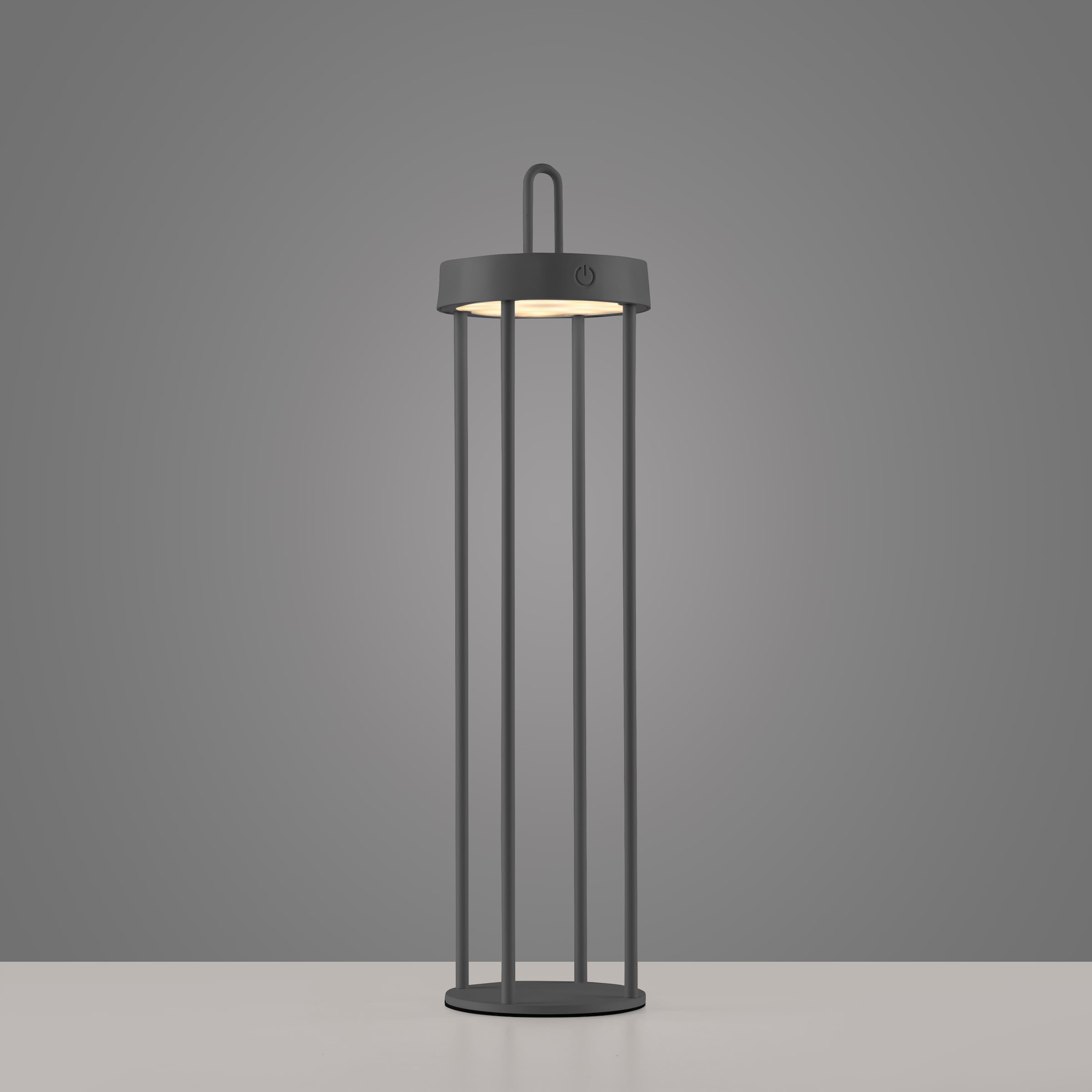 JUST LIGHT Stehlampe »ANSELM«, 1 flammig, Leuchtmittel LED-Modul | LED fest integriert, Akkuleuchte