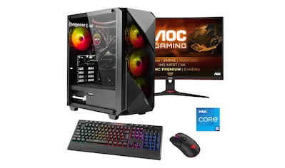 Gaming-PC-Komplettsystem »Striker SET02405«, (PCIe SSD Gen4)