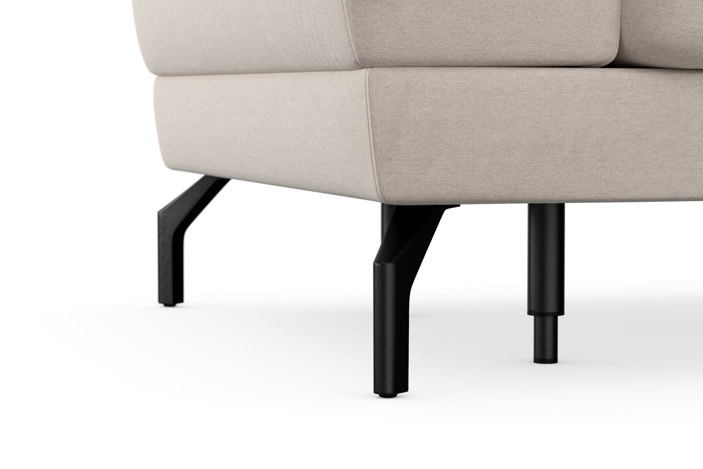 sit&more Ecksofa »Cinturo L-Form«, inklusive Sitztiefenverstellung und Federkern, Sitzhöhe 48 cm
