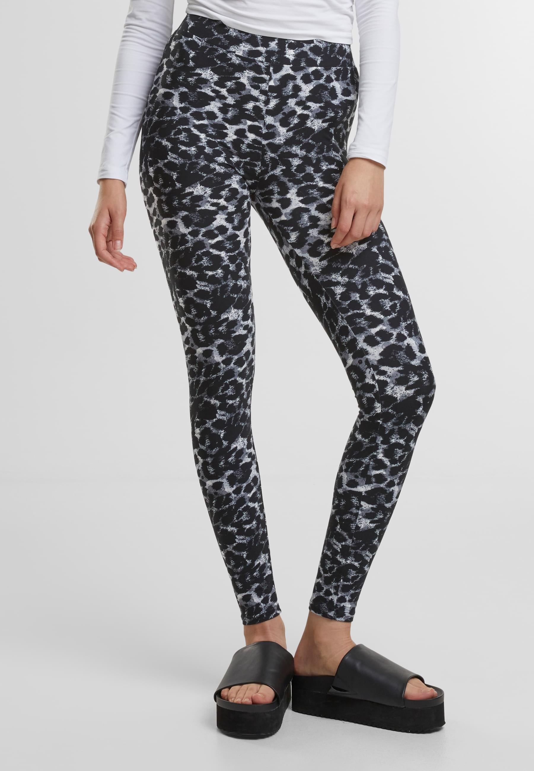 URBAN CLASSICS Leggings »Urban Classics Damen Ladies Soft AOP Leggings«, (1 tlg.)