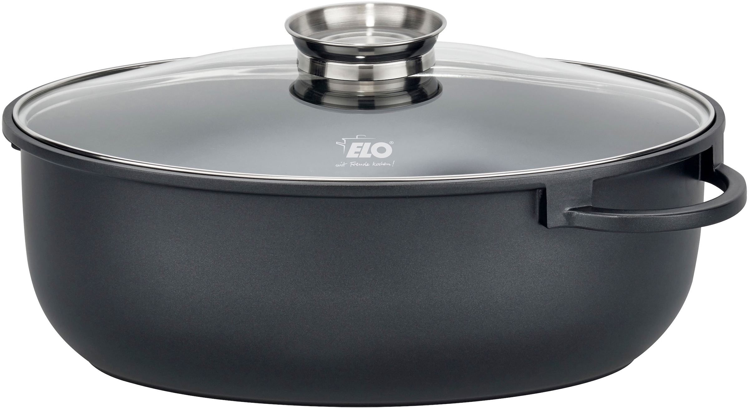 Elo Bräter "Alucast" 1 Bräter mit Glasdeckel, 1 Stk. tlg. Aluminiumguss günstig online kaufen