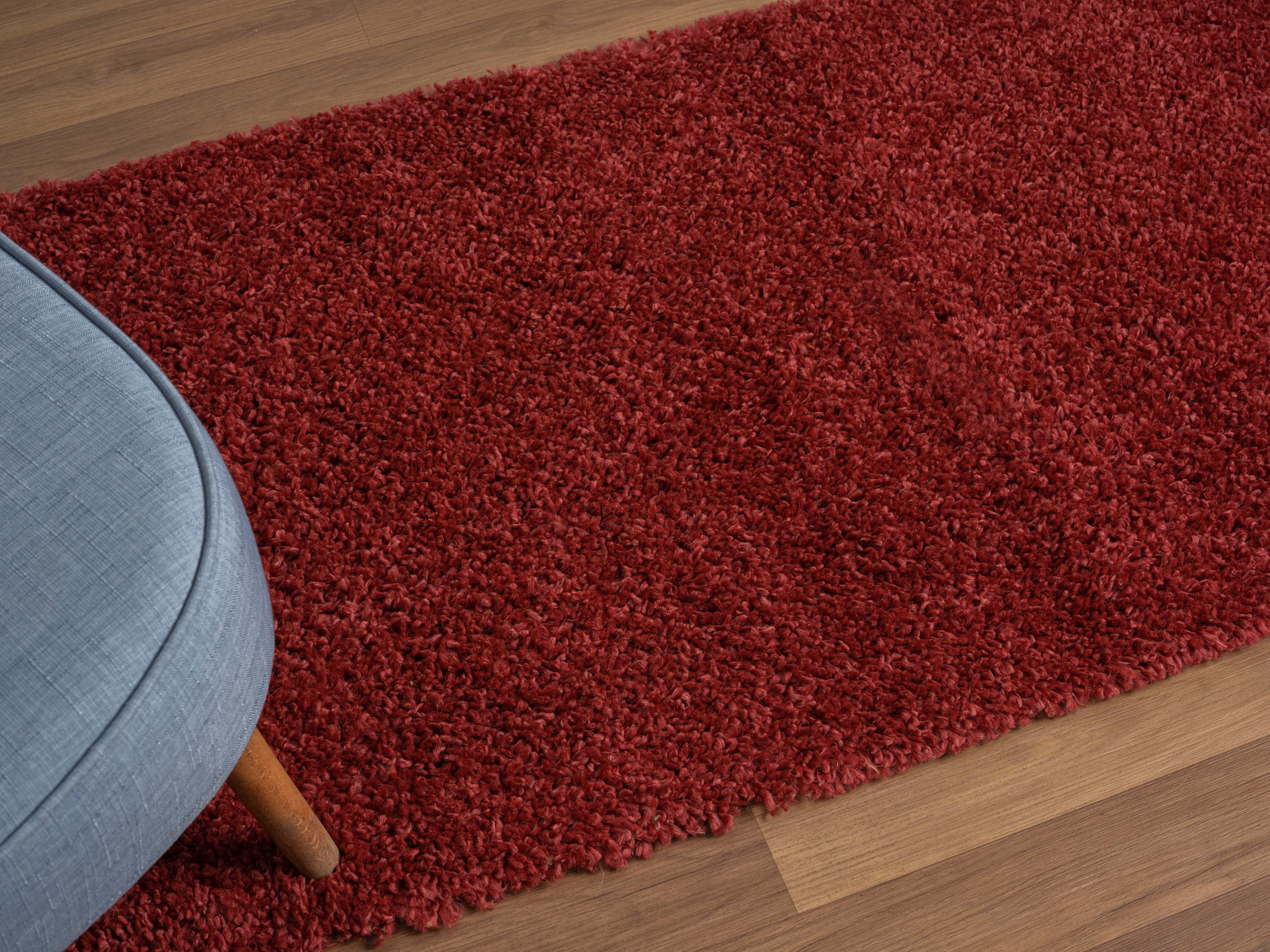 Myflair Möbel & Accessoires Hochflor-Läufer »My Shaggy«, rechteckig, 37 mm Höhe, Shaggy, Uni Farben, leicht glänzend, Microfaser, extra flauschig