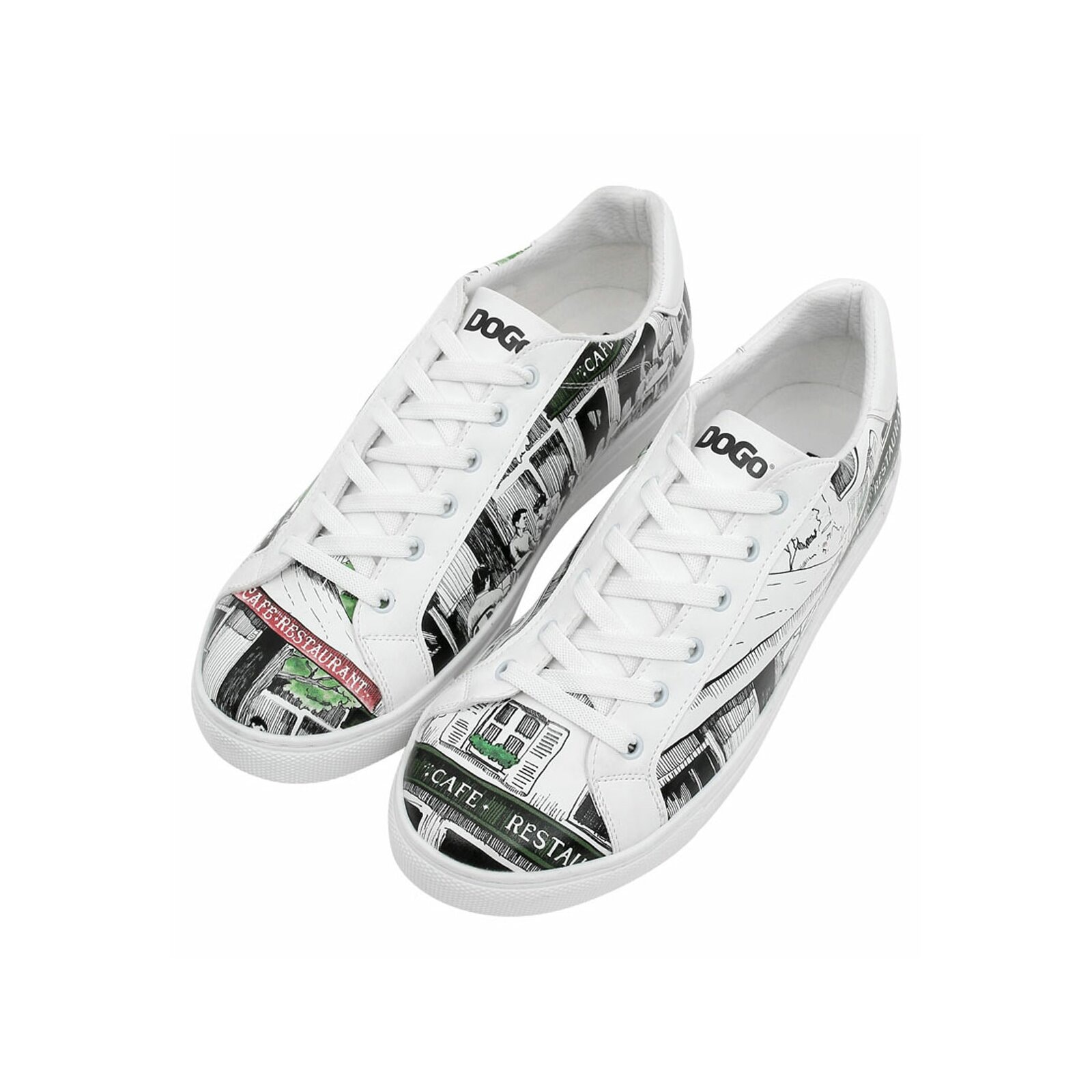 DOGO Sneaker "Ace Low-Top Sneaker La Vie Parisienne Damen Sneaker", Vegan günstig online kaufen
