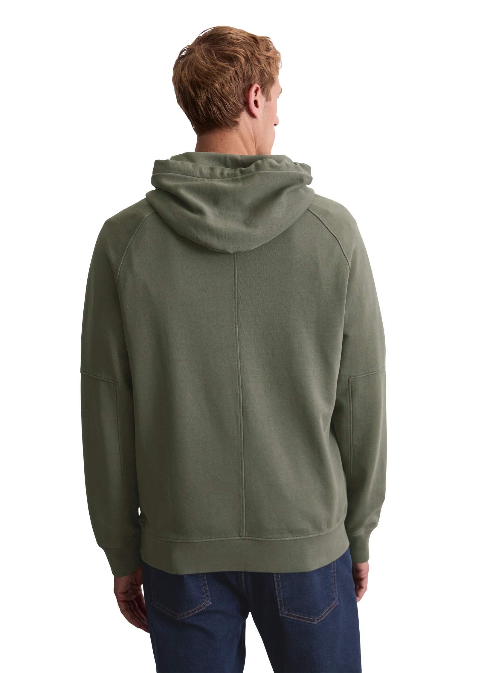 Marc O'Polo Sweatshirt »aus recycelter Baumwolle«