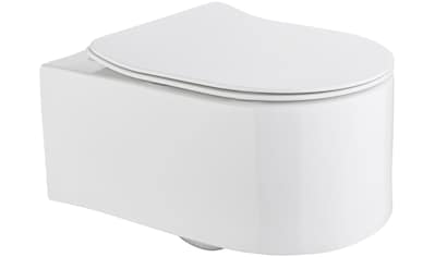 Tiefspül-WC »Trento«, Toilette spülrandlos, inkl. WC-Sitz mit Softclose