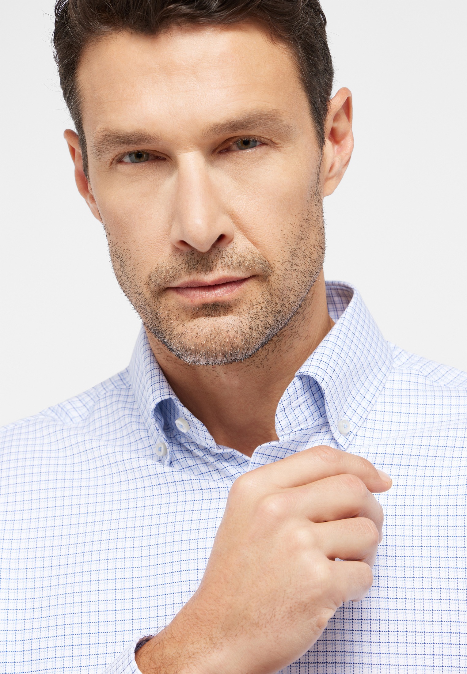 Thumbnail - Eterna Langarmhemd "MODERN FIT" NON IRON (bügelfrei)