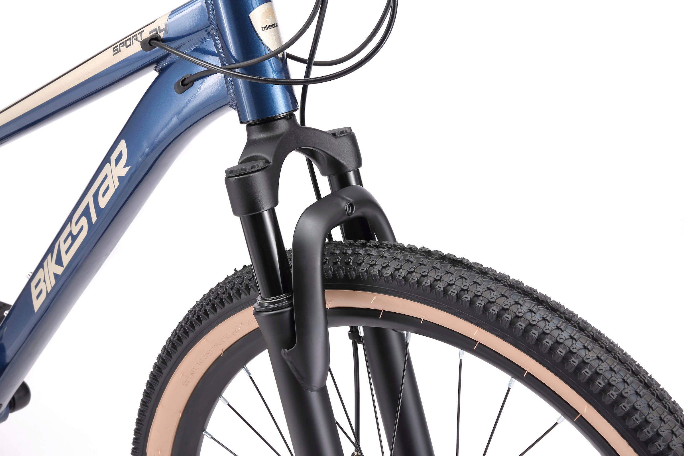 Bikestar Jugendfahrrad, 21 Gang, Shimano, RD-TY21 Schaltwerk, Kettenschaltung