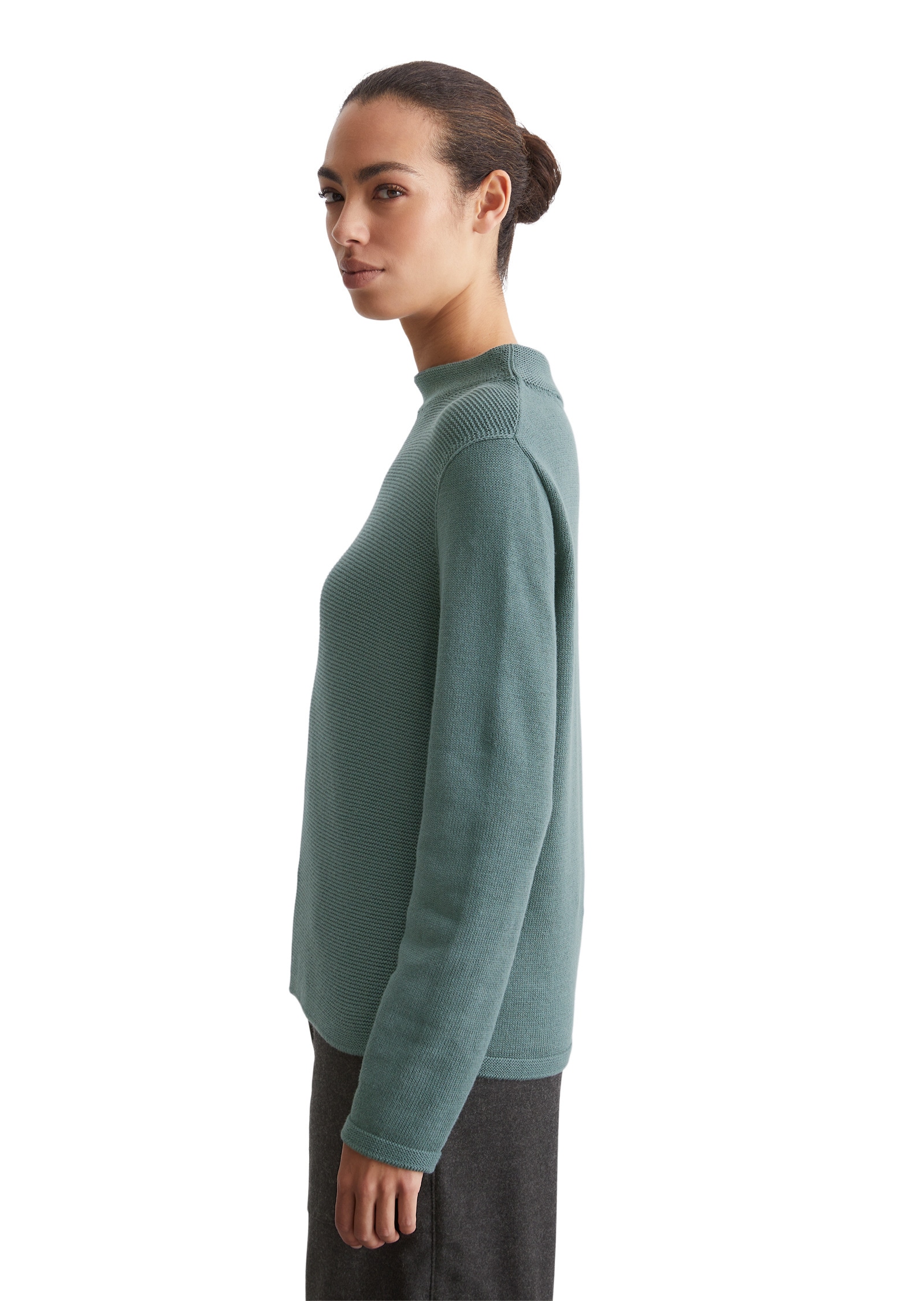 Marc O'Polo Stehkragenpullover »aus Organic Cotton«