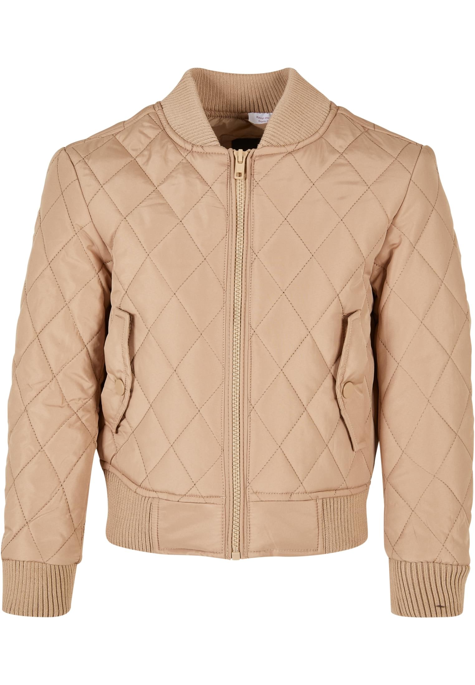 URBAN CLASSICS Outdoorjacke »Damen Jacket«, St.), BAUR Quilt Nylon Kapuze ohne Girls (1 Diamond | Raten auf