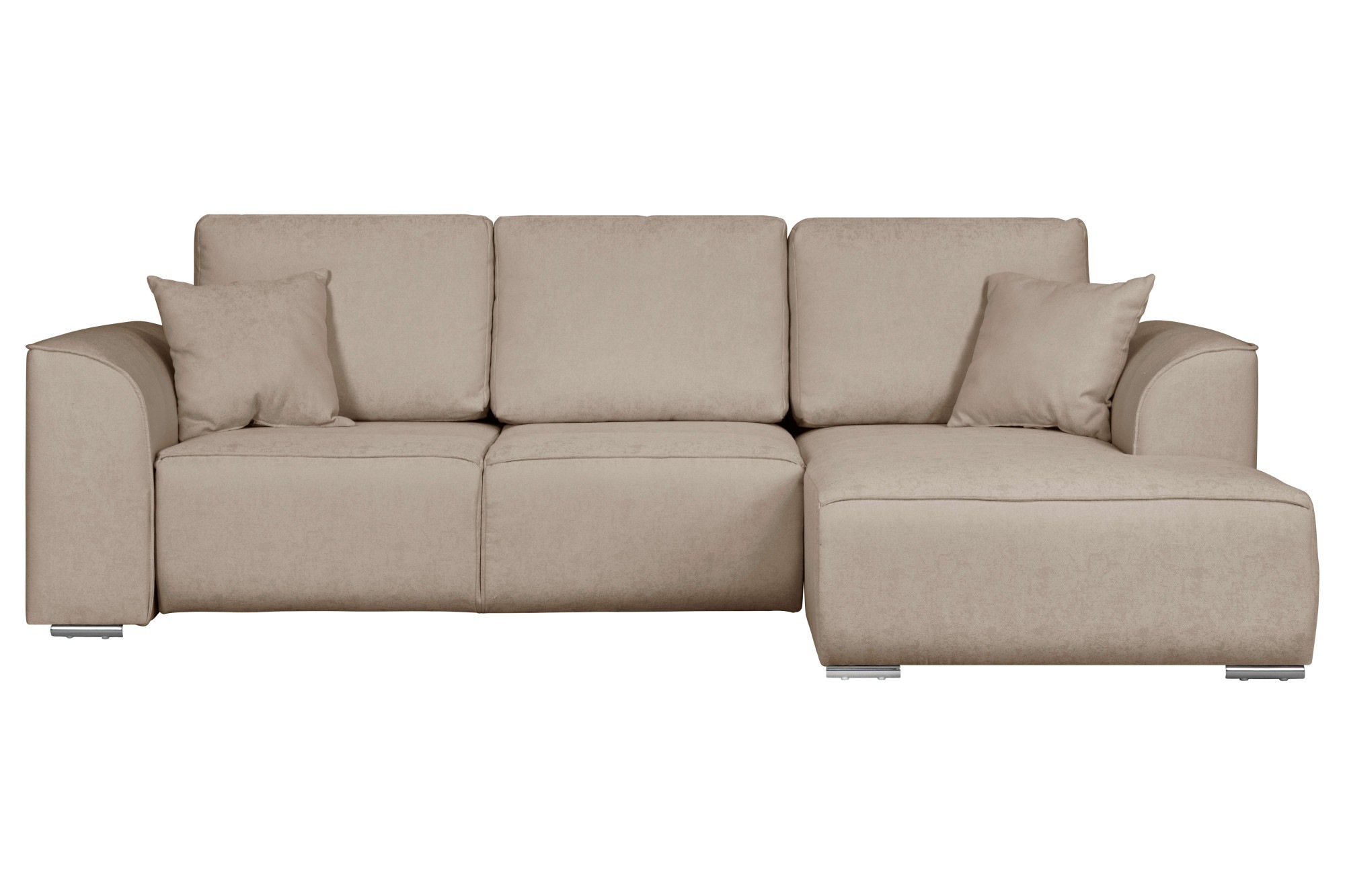 INOSIGN Ecksofa »BEATRICE optionale Schlafsofa mit Bettkasten, B/T/H: 265/170/86 cm«, L-Form, wahlweise auch mit Bettfunktion und Bettkasten