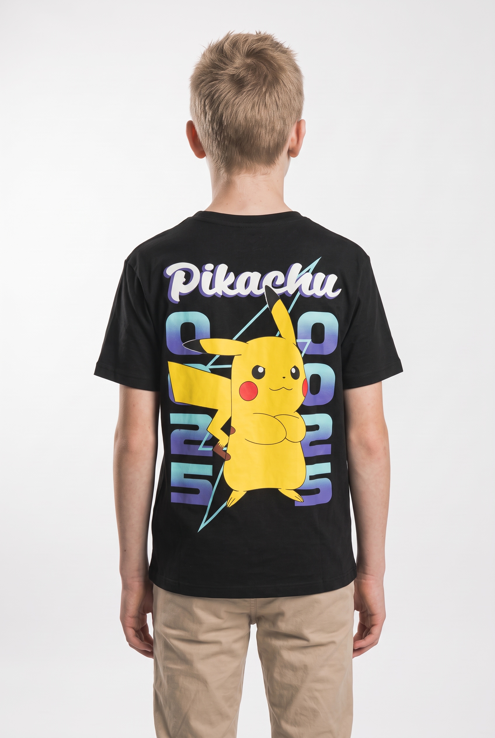 Name It T-Shirt »NKMMATH POKEMON SS NREG TOP BOX SKY« Baumwollmischung, regular fit