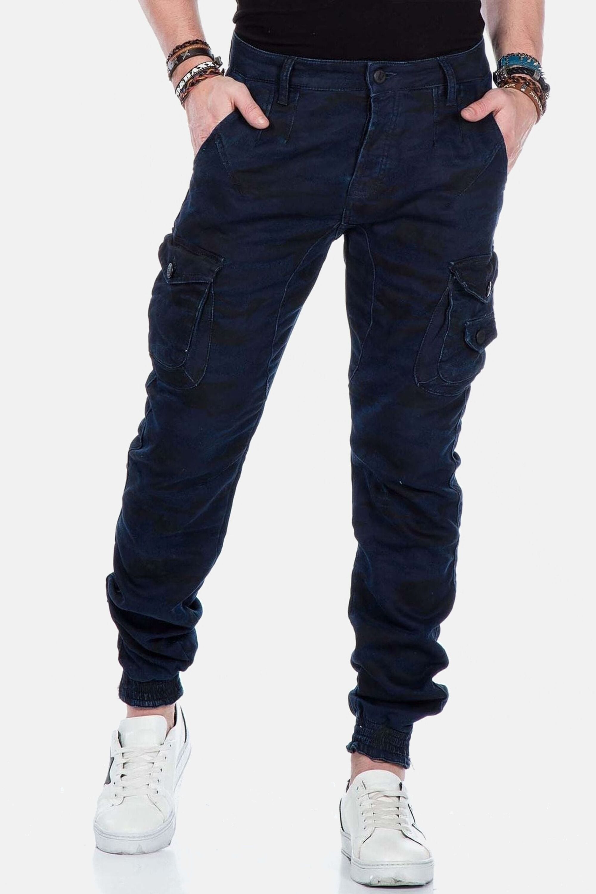 Cipo & Baxx Loose-fit-Jeans »Jeans«, mit Stretch-Bündchen, CD-422