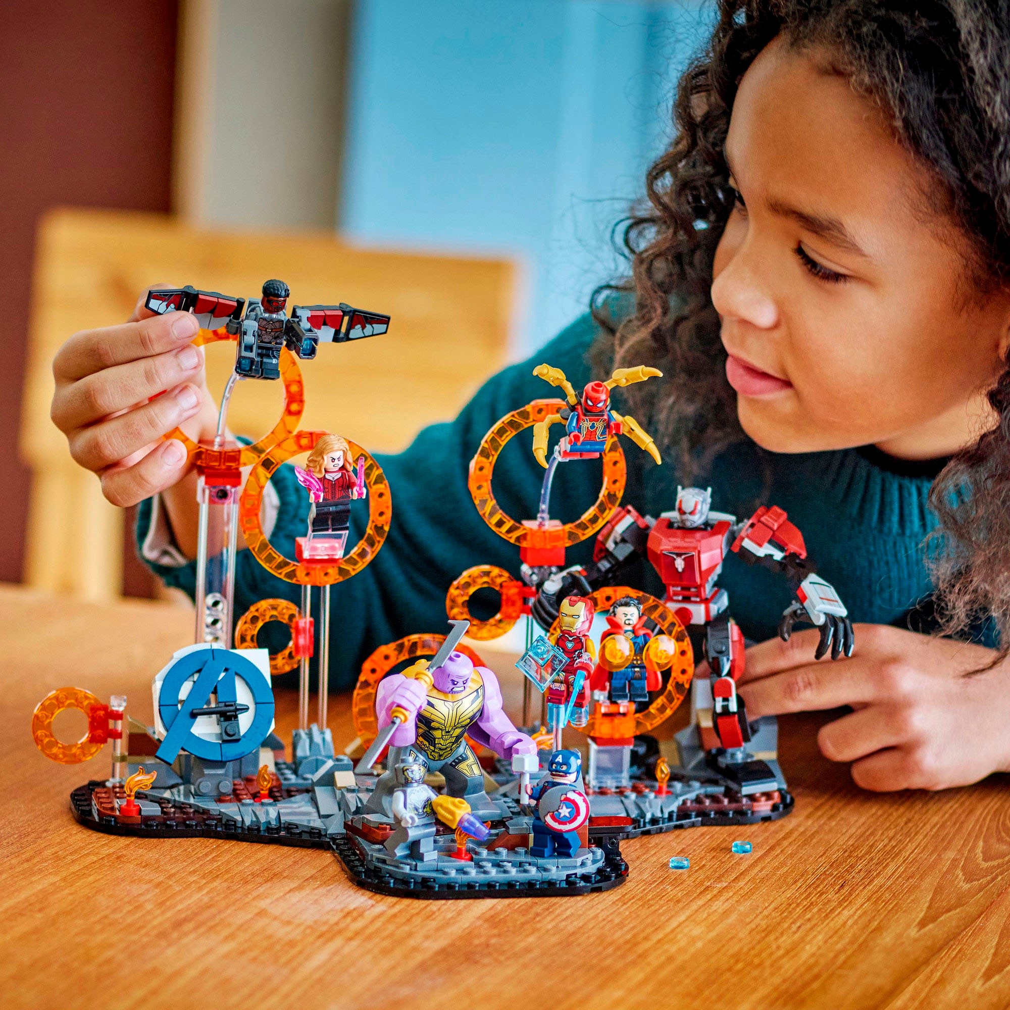 LEGO® Konstruktionsspielsteine »Avengers: Endgame Letzter Showdown (76323), LEGO Super Heroes«, (621 St.), Made in Europe