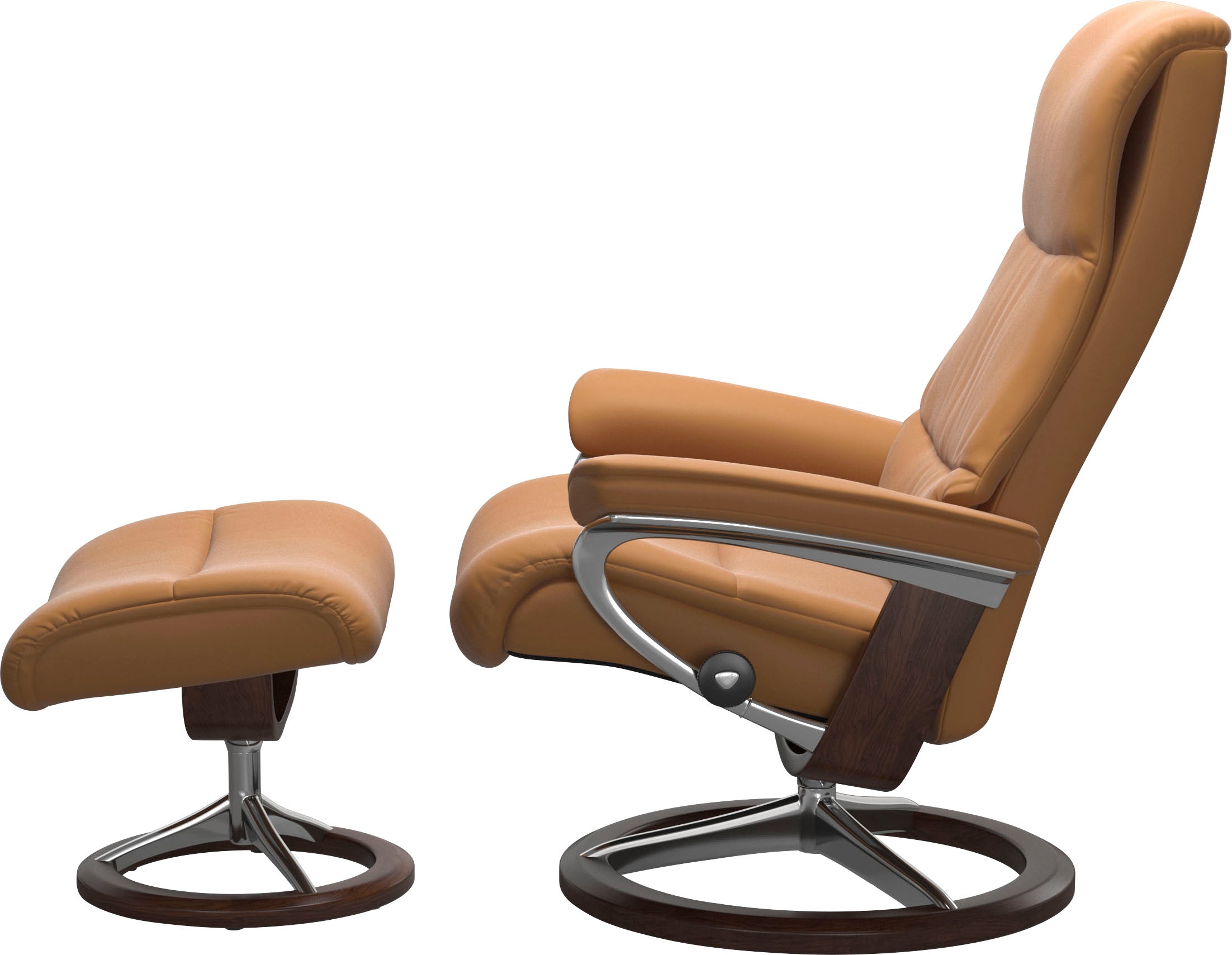Stressless View Footstool Brown 3