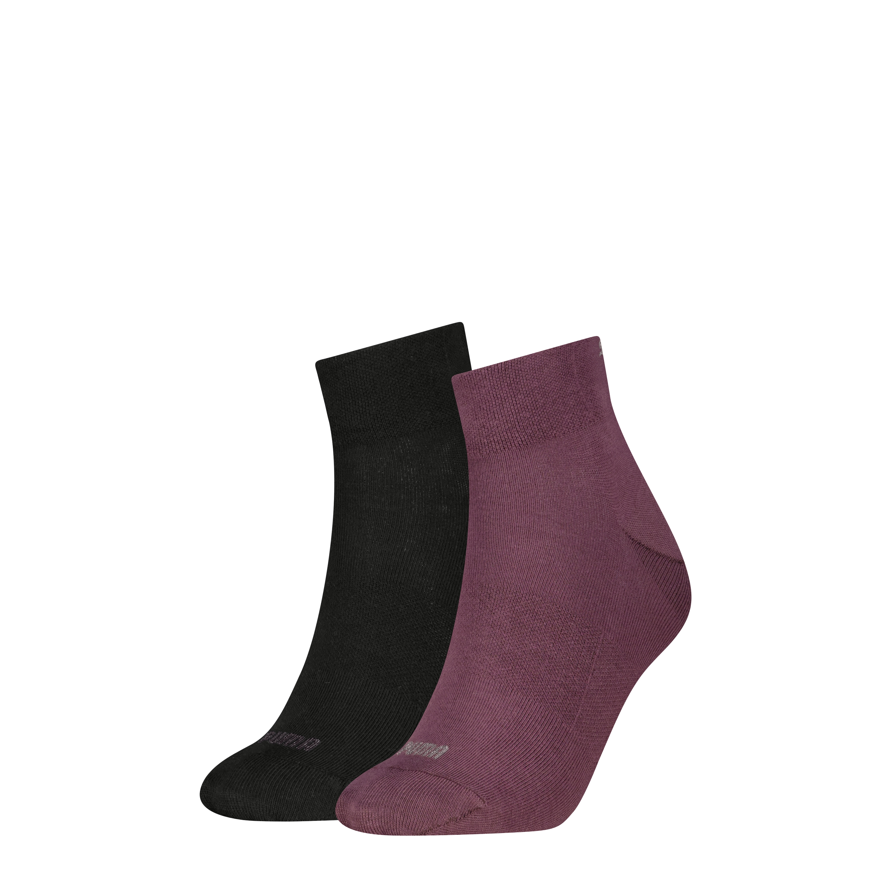 PUMA Kurzsocken "PUMA WOMEN SHINE CAT QUARTER" 2 Paar