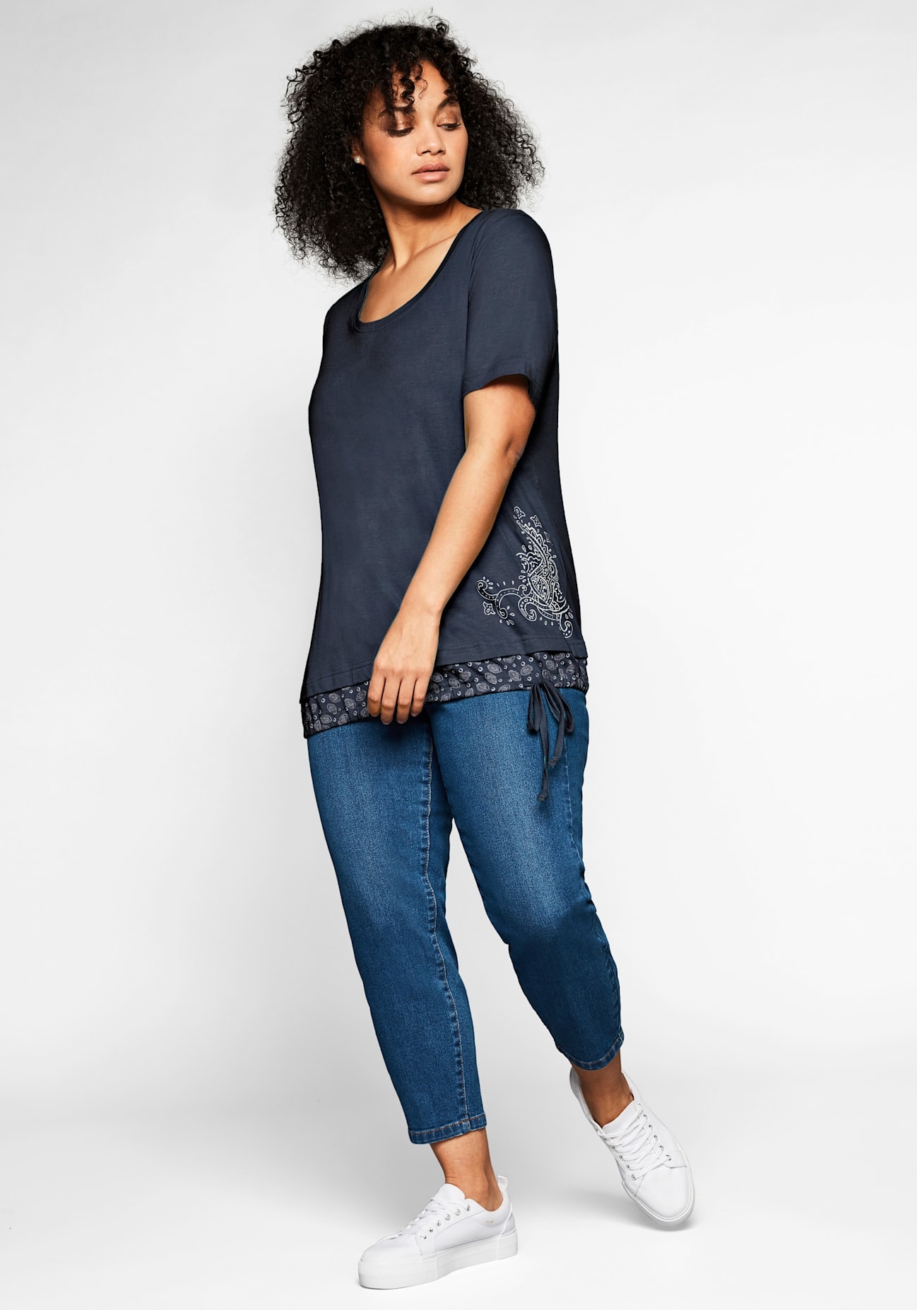 Sheego T-Shirt "T-Shirt", 1 Stk. günstig online kaufen